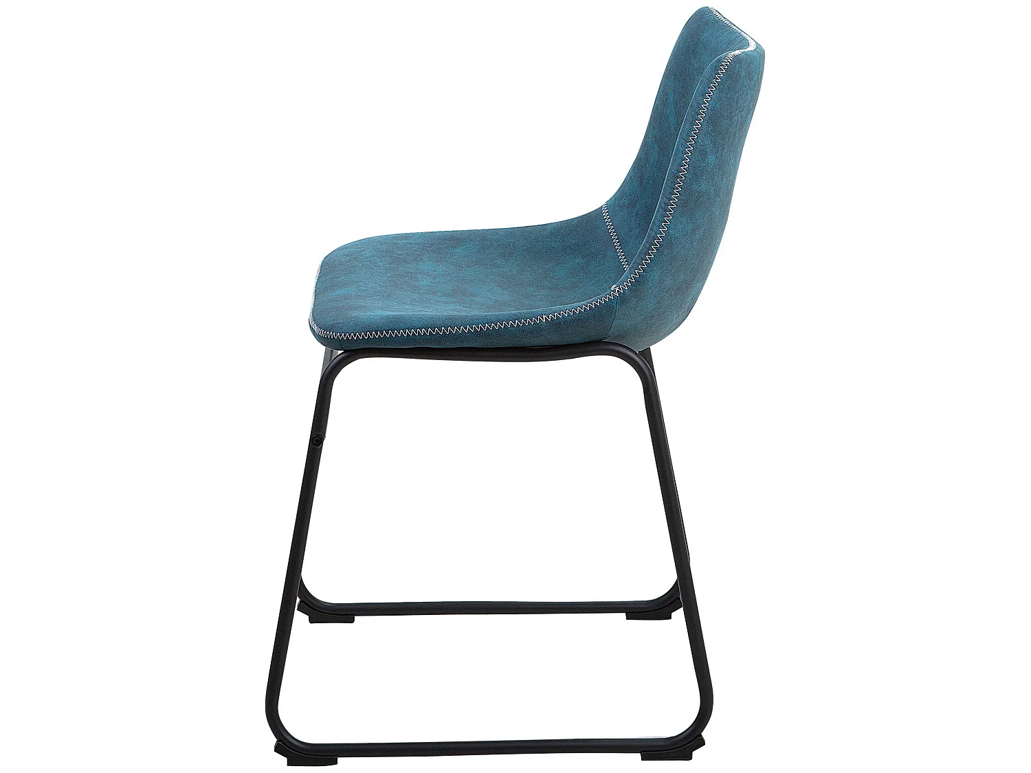 Bequeme und stilvolle Stühle im Retro-Design 2er Set blau Batavia