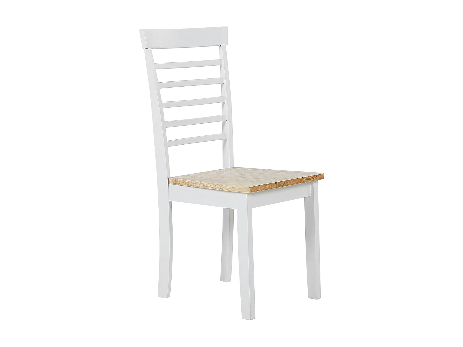 Lot de 2 chaises de salle à manger BATTERSBY Bois Blanc