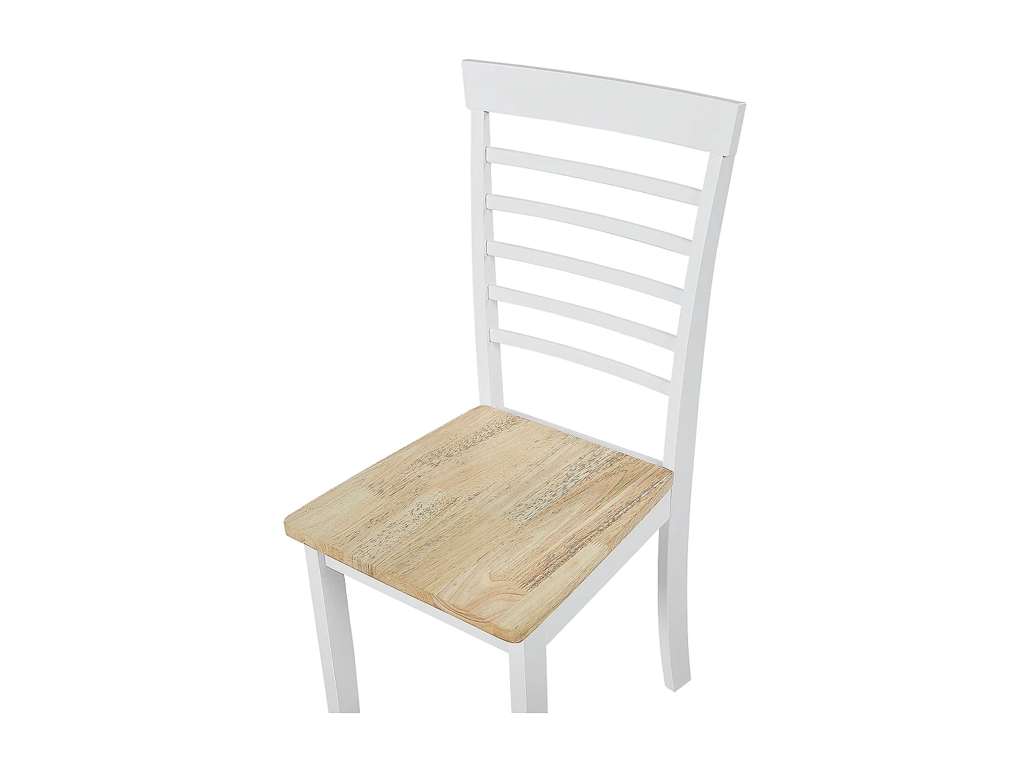 Lot de 2 chaises de salle à manger BATTERSBY Bois Blanc