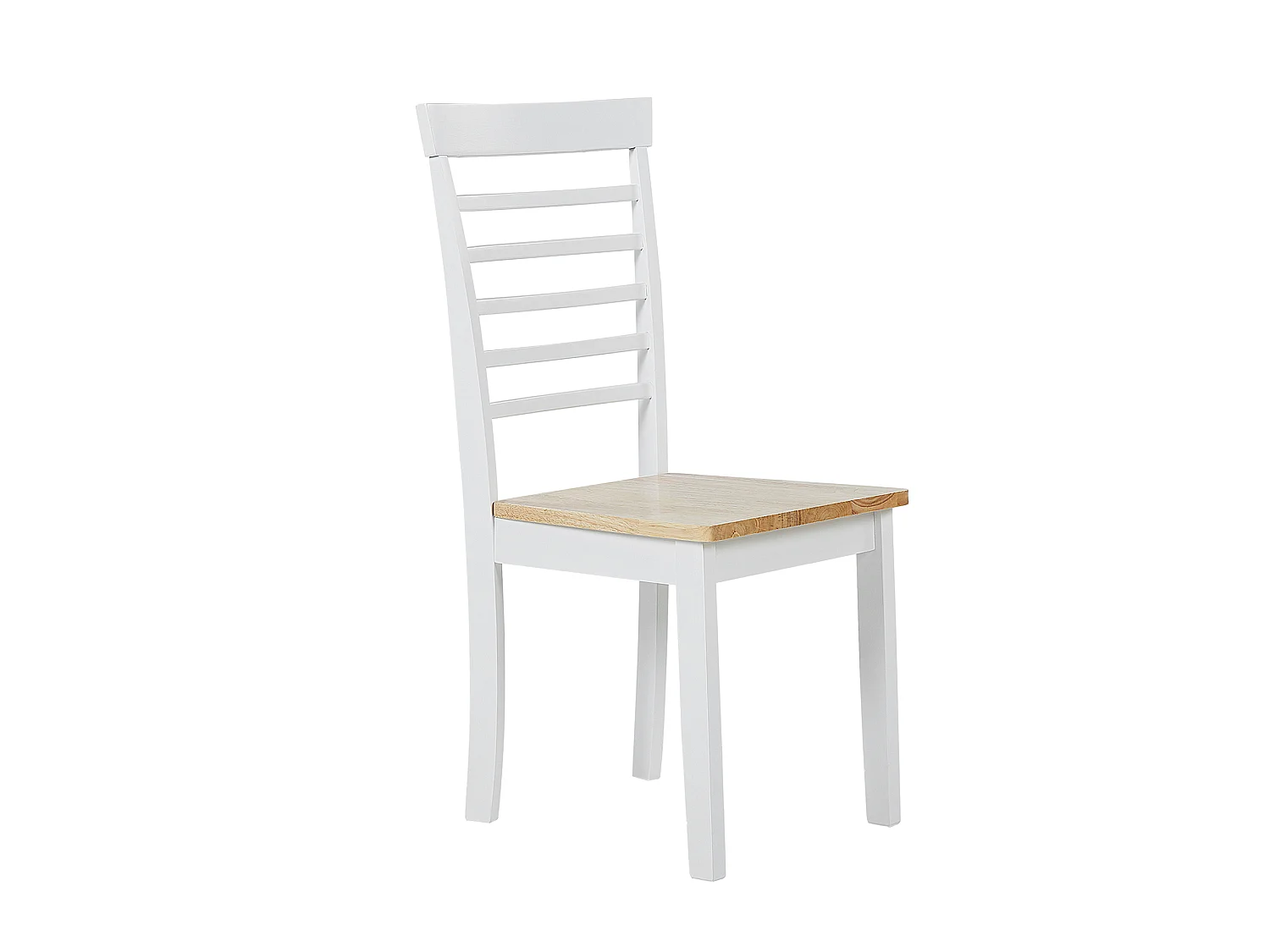 Lot de 2 chaises de salle à manger BATTERSBY Bois Blanc