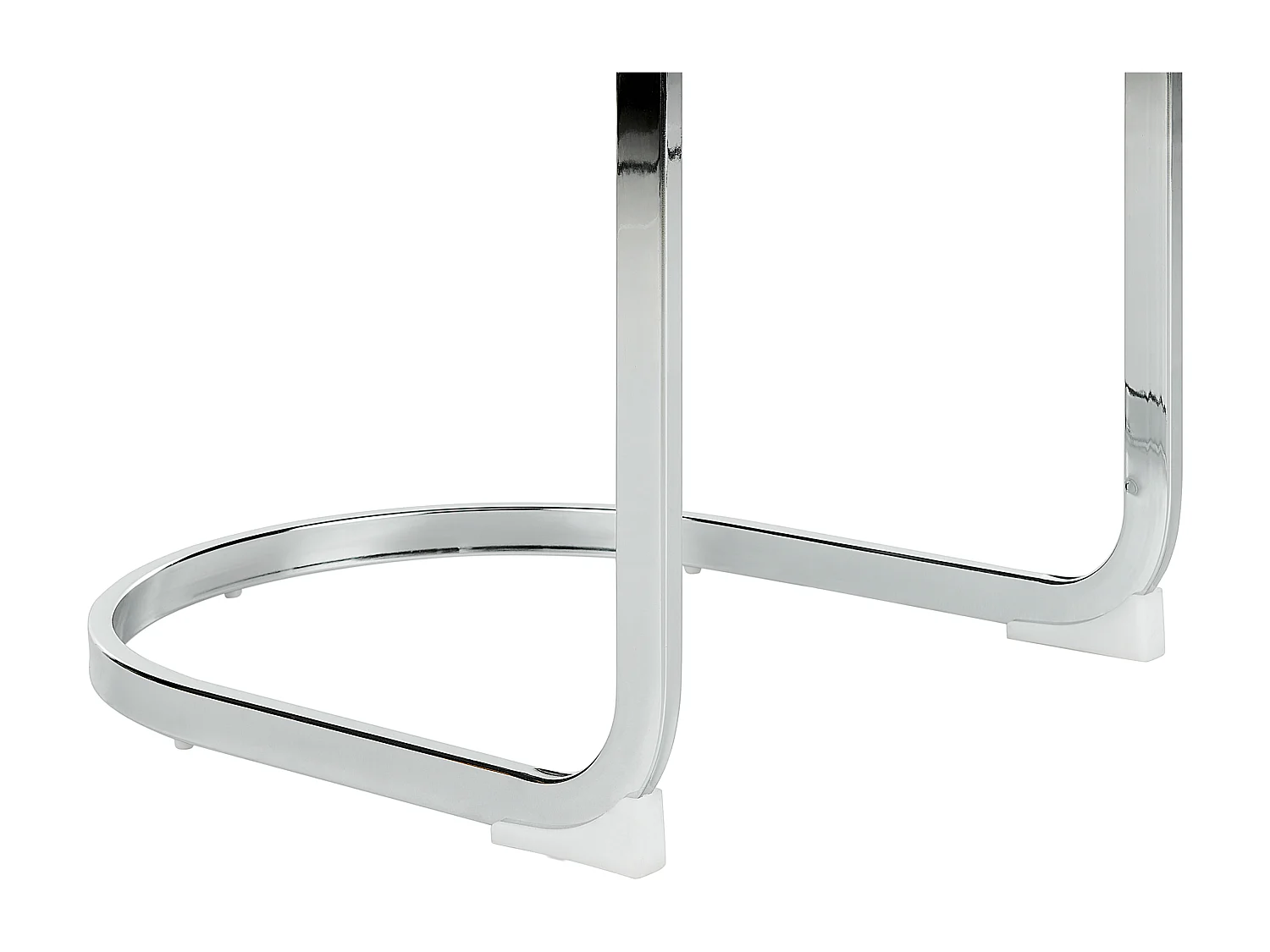 Set van 2 eetkamerstoelen ALTOONA Fluweel Grijs