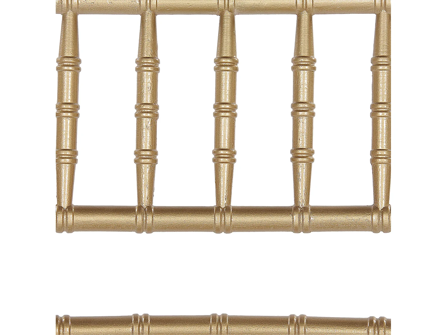 Conjunto de 4 cadeiras de jantar MACHIAS Madeira de faia Dourado