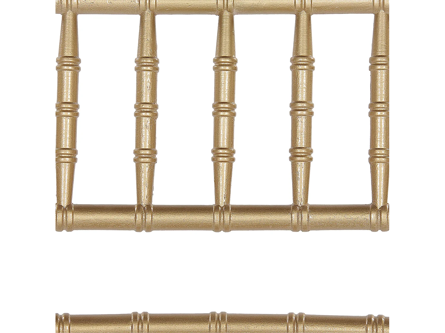 Set van 4 eetkamerstoelen MACHIAS Beukenhout Goud