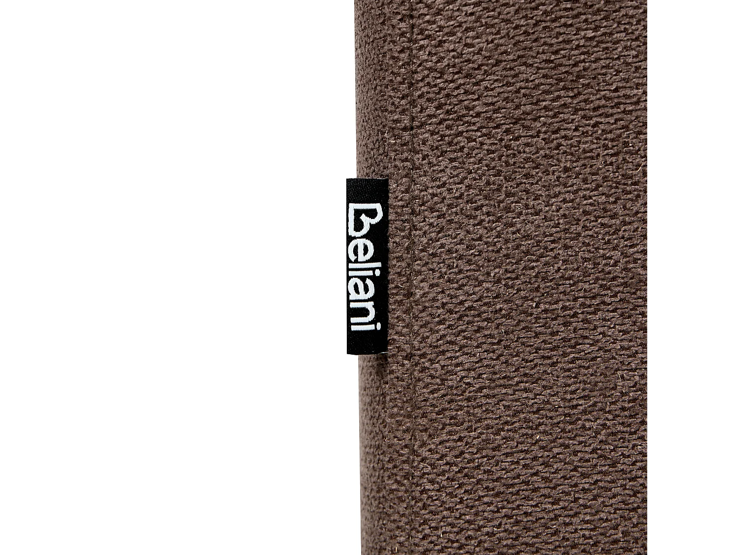 Lot de 2 chaises de salle à manger BROADWAY Tissu Marron