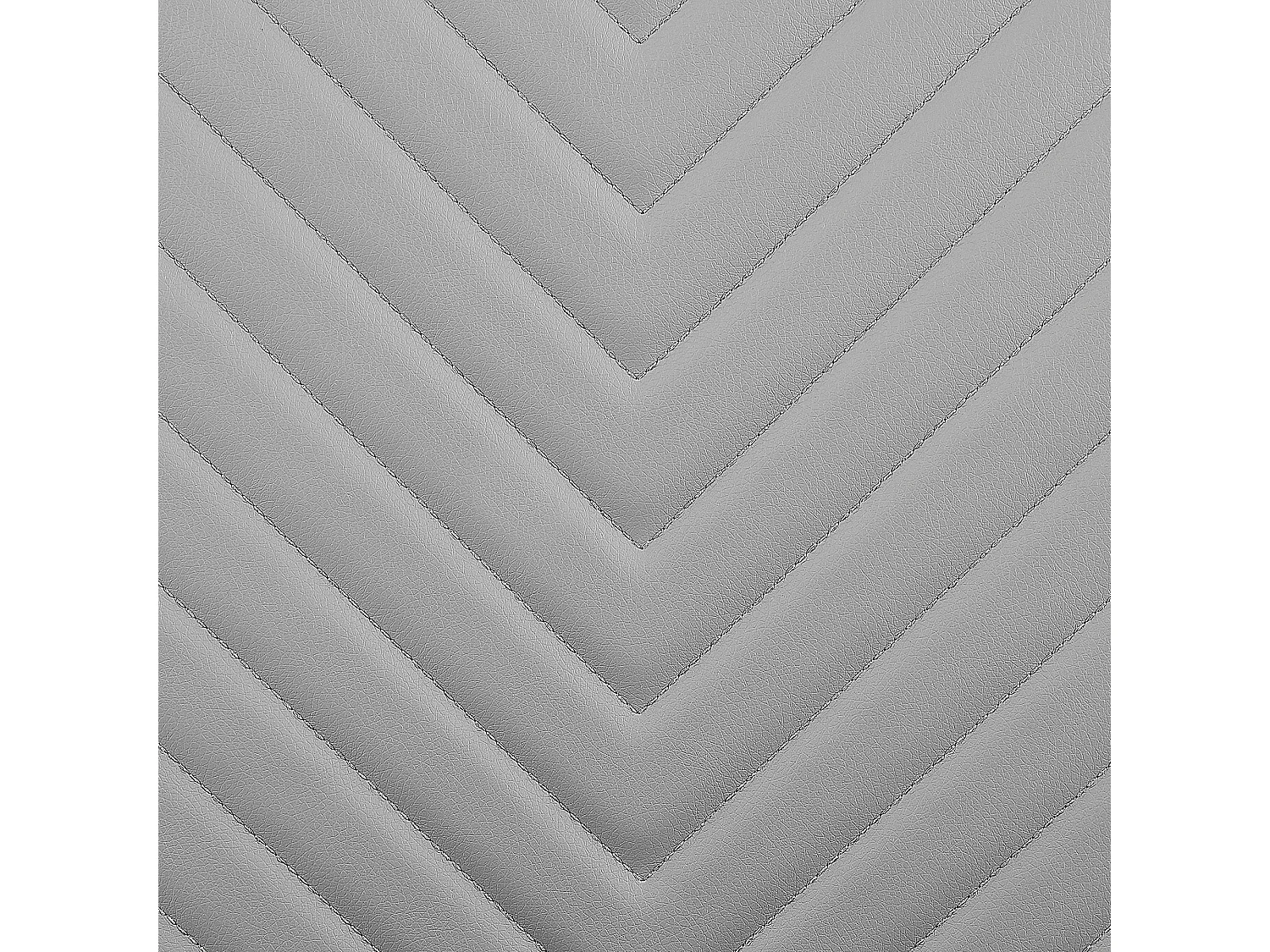 Moderner Freischwinger Stuhl 2er Set in Grau aus Kunstleder mit Griff Picknes