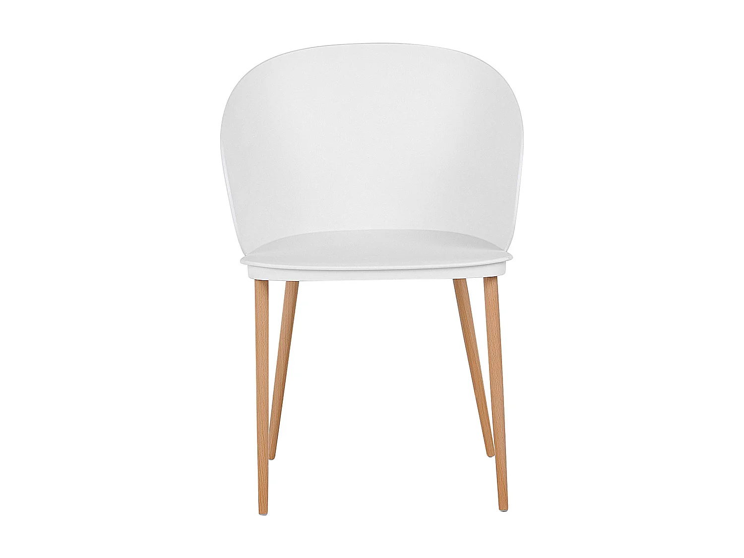 Lot de 2 chaises de salle à manger BLAYKEE Blanc