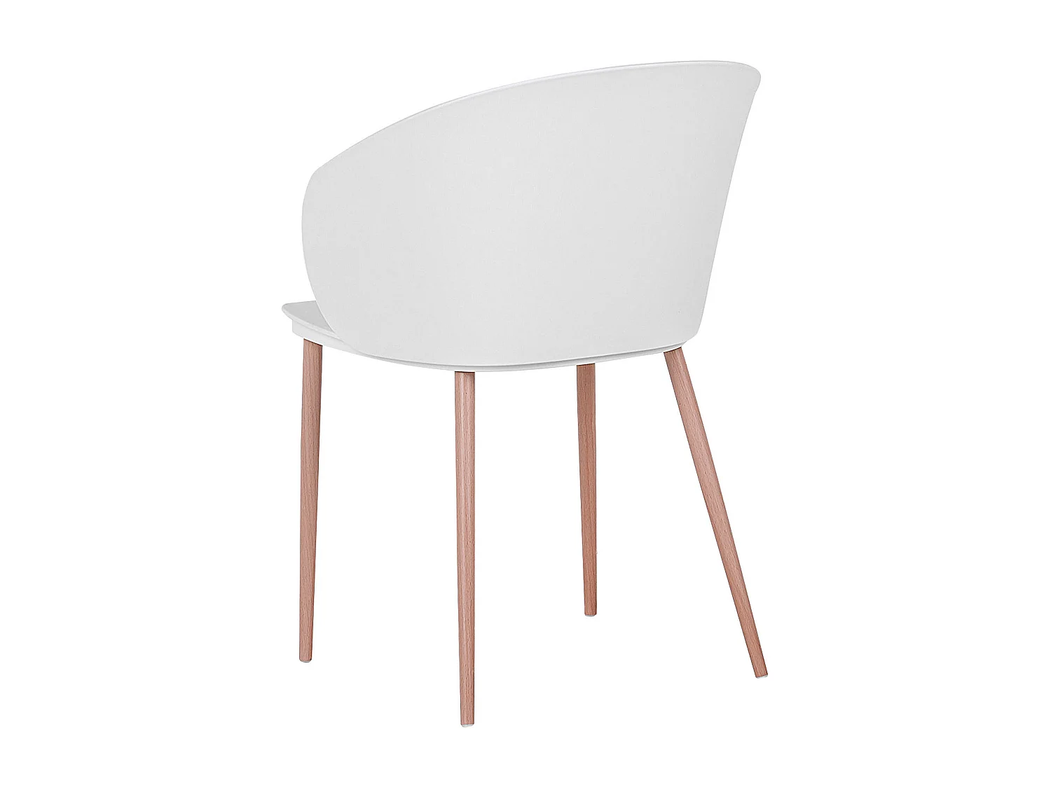 Lot de 2 chaises de salle à manger BLAYKEE Blanc