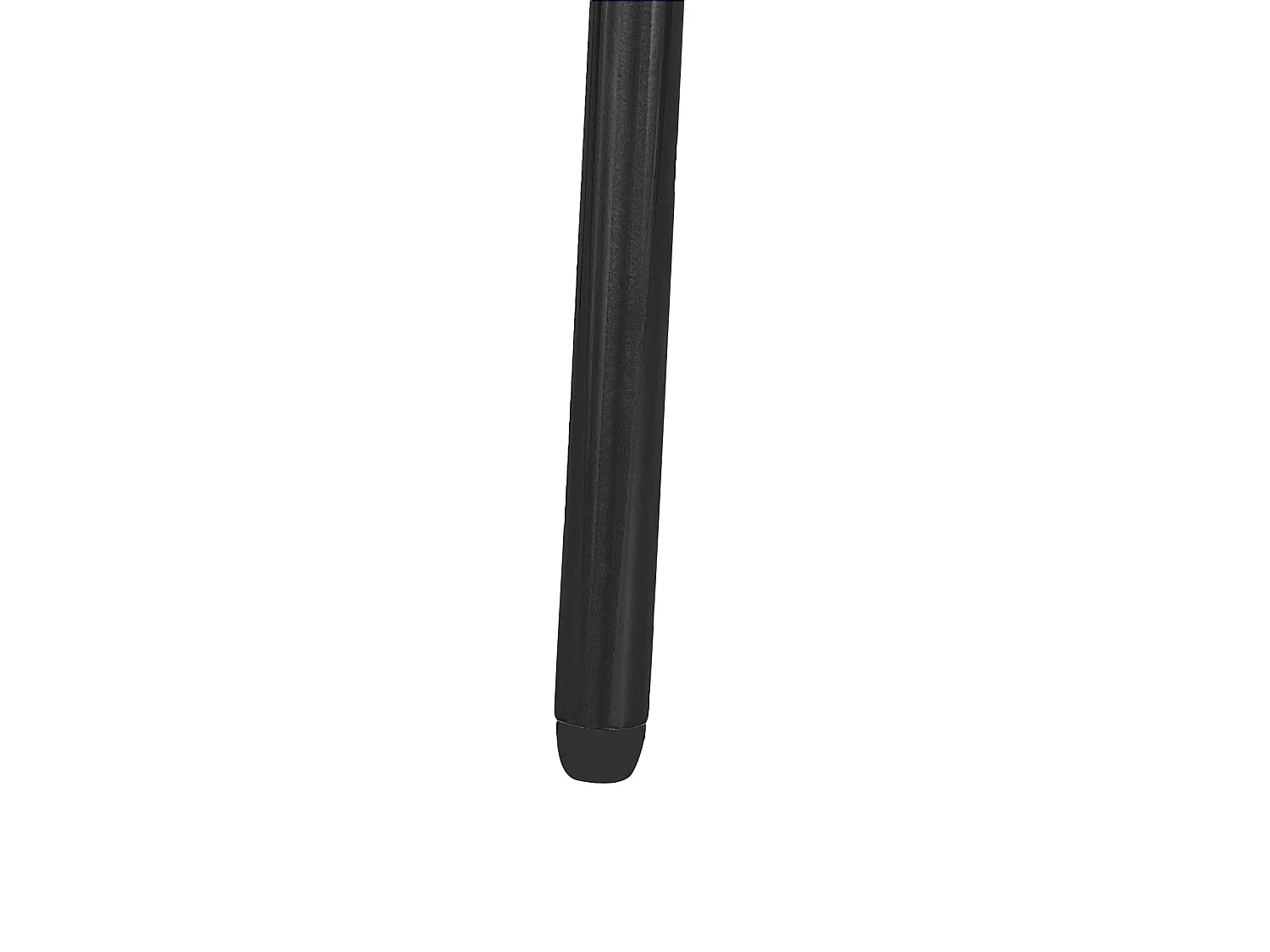 Esszimmerstuhl 2er Set HOBACK Metall Schwarz