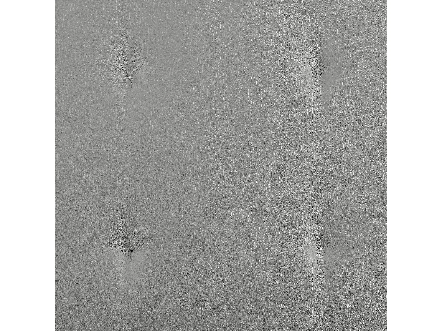 Conjunto de 2 sillas de comedor ROVARD Piel sintética Gris