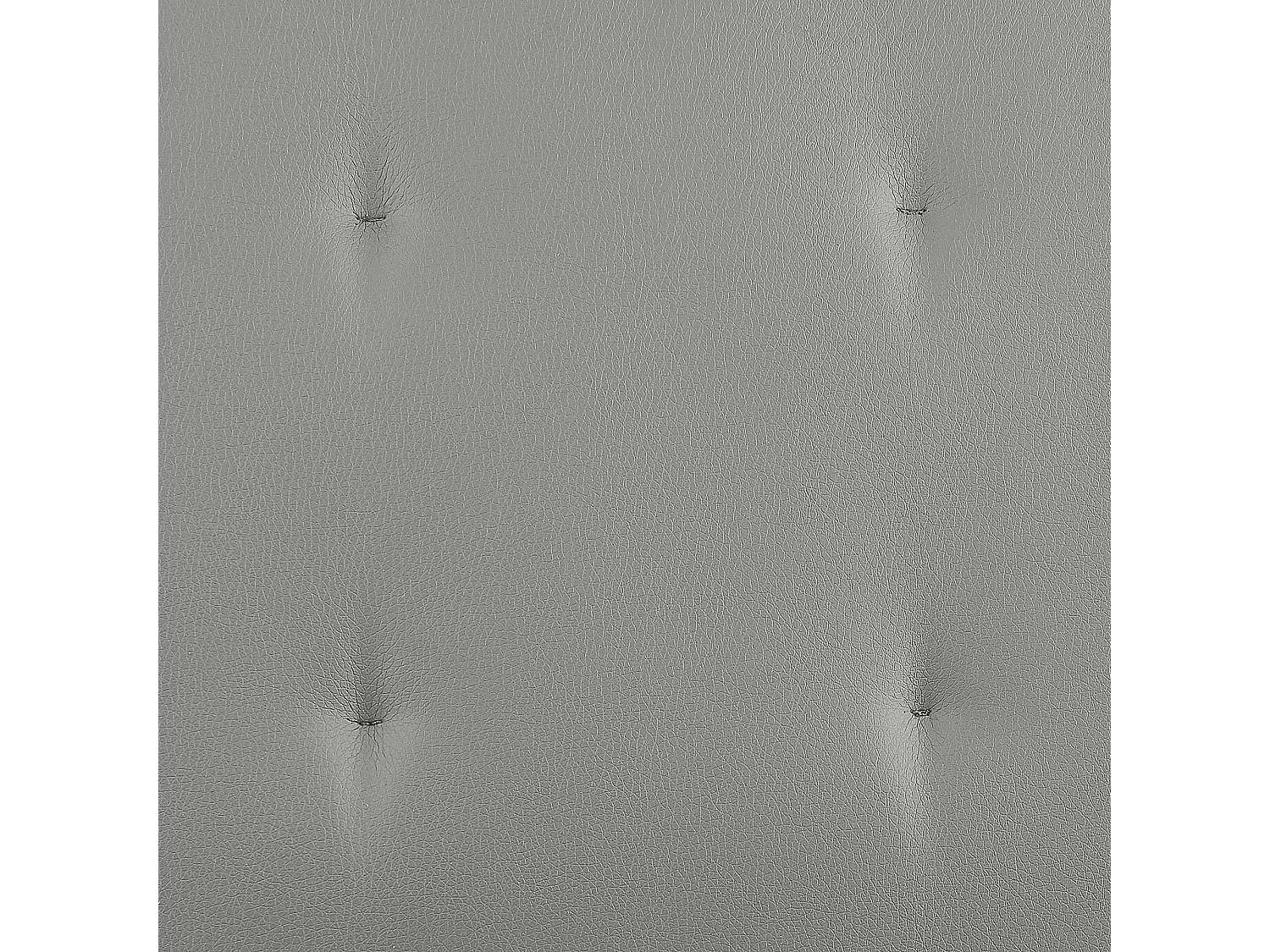 Conjunto de 2 cadeiras de jantar ROVARD Pele sintética Cinzento