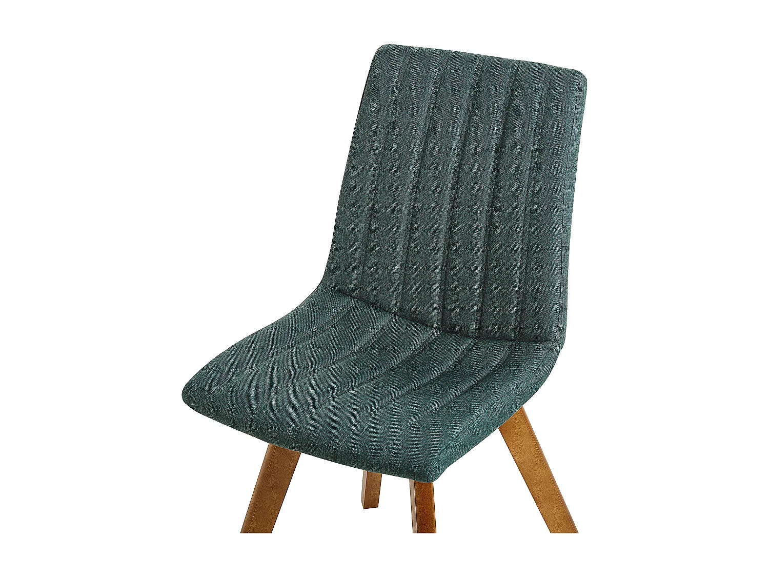 Lot de 2 chaises de salle à manger CALGARY Vert foncé