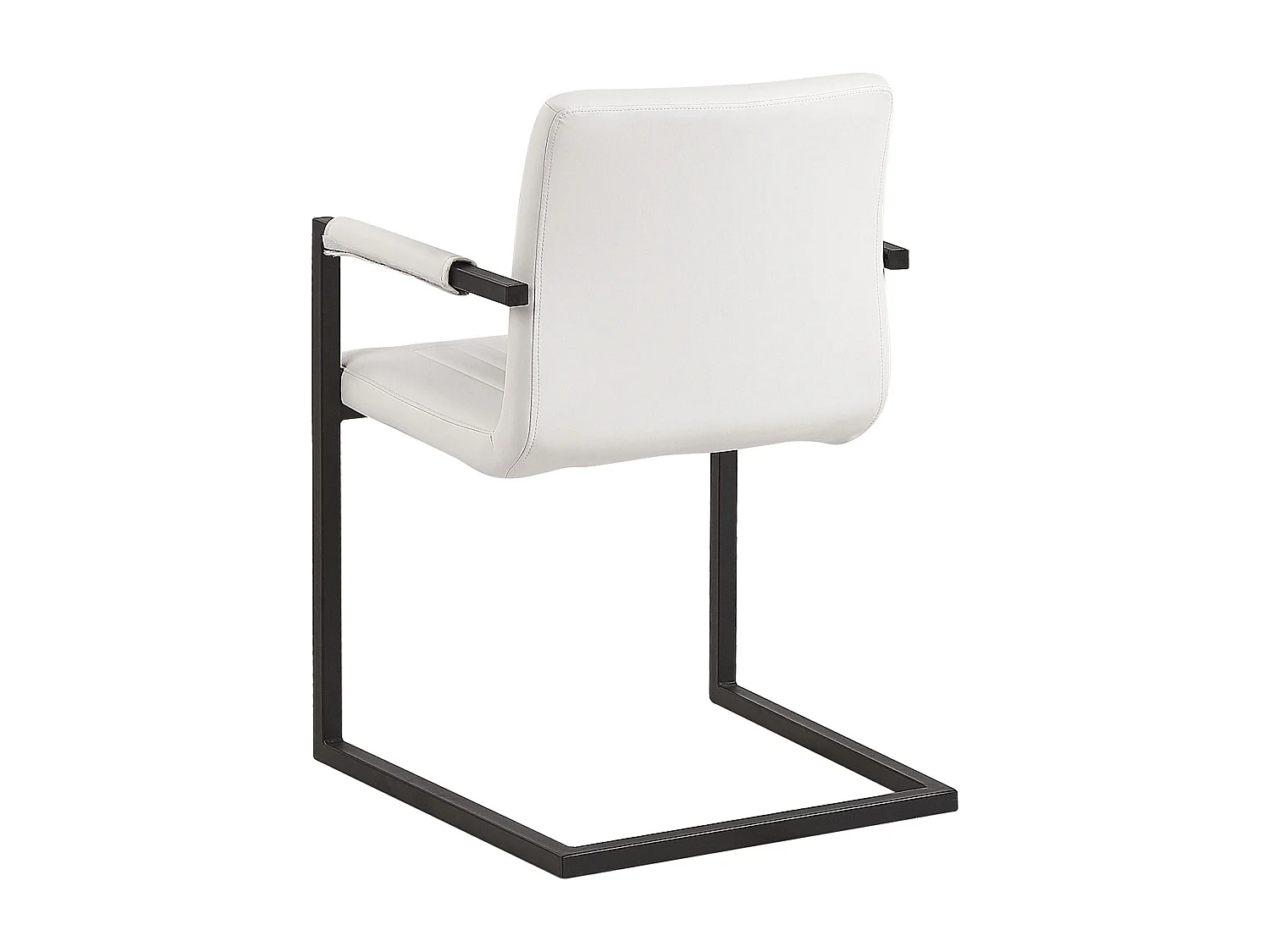 Set di 2 Pelle sintetica A sbalzo Bianco sporco BRANDOL