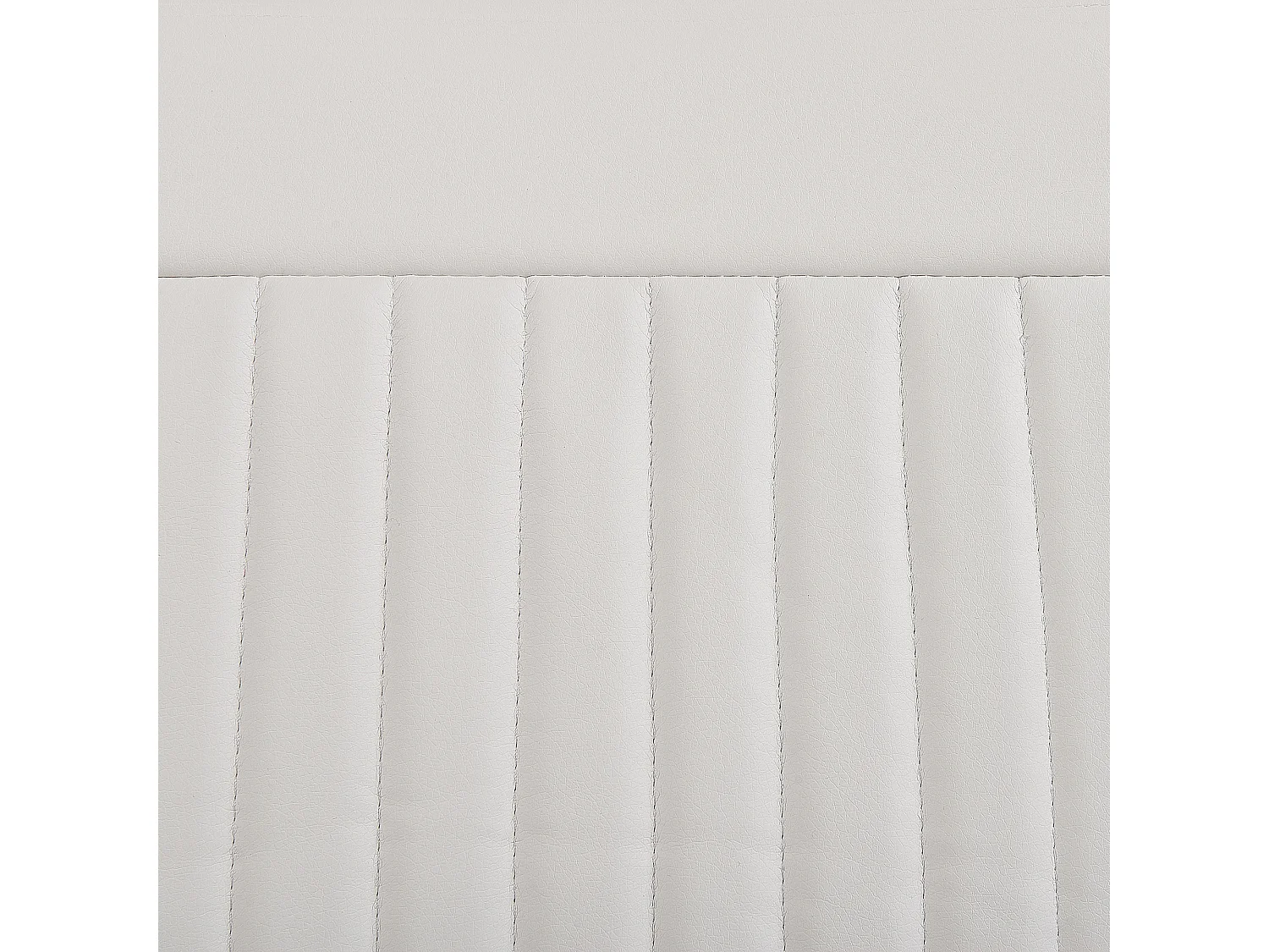 Set di 2 Pelle sintetica A sbalzo Bianco sporco BRANDOL