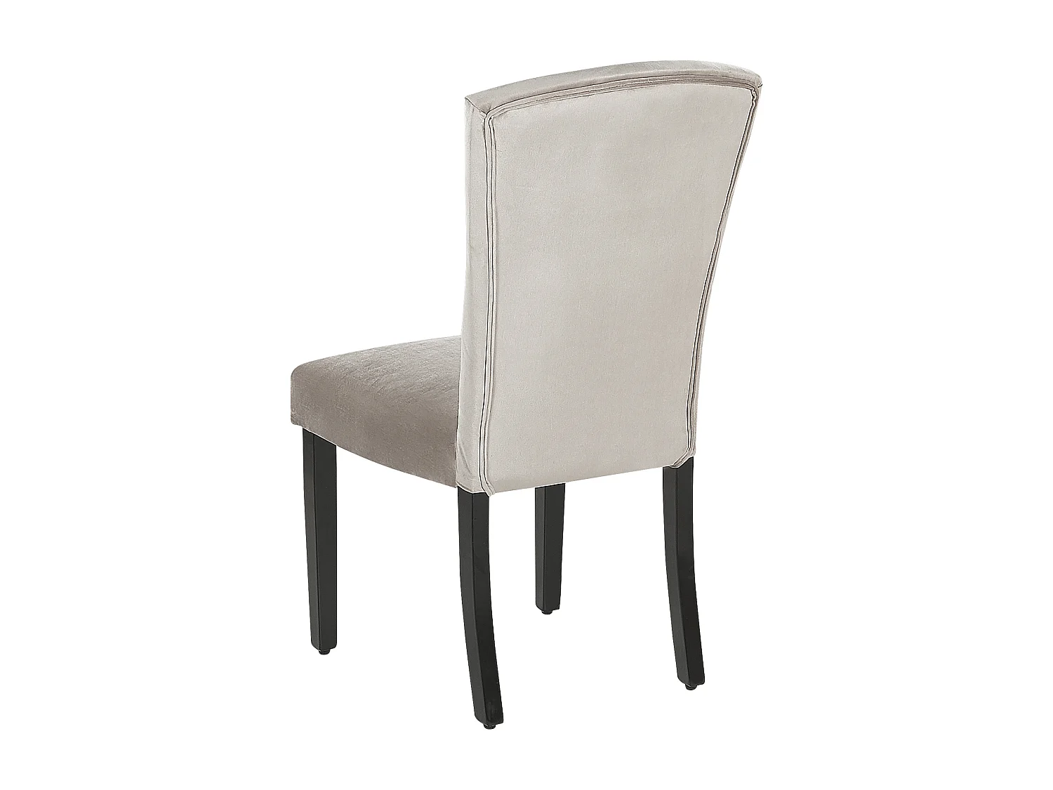 Set di 2 sedie da pranzo PISECO Velluto Grigio