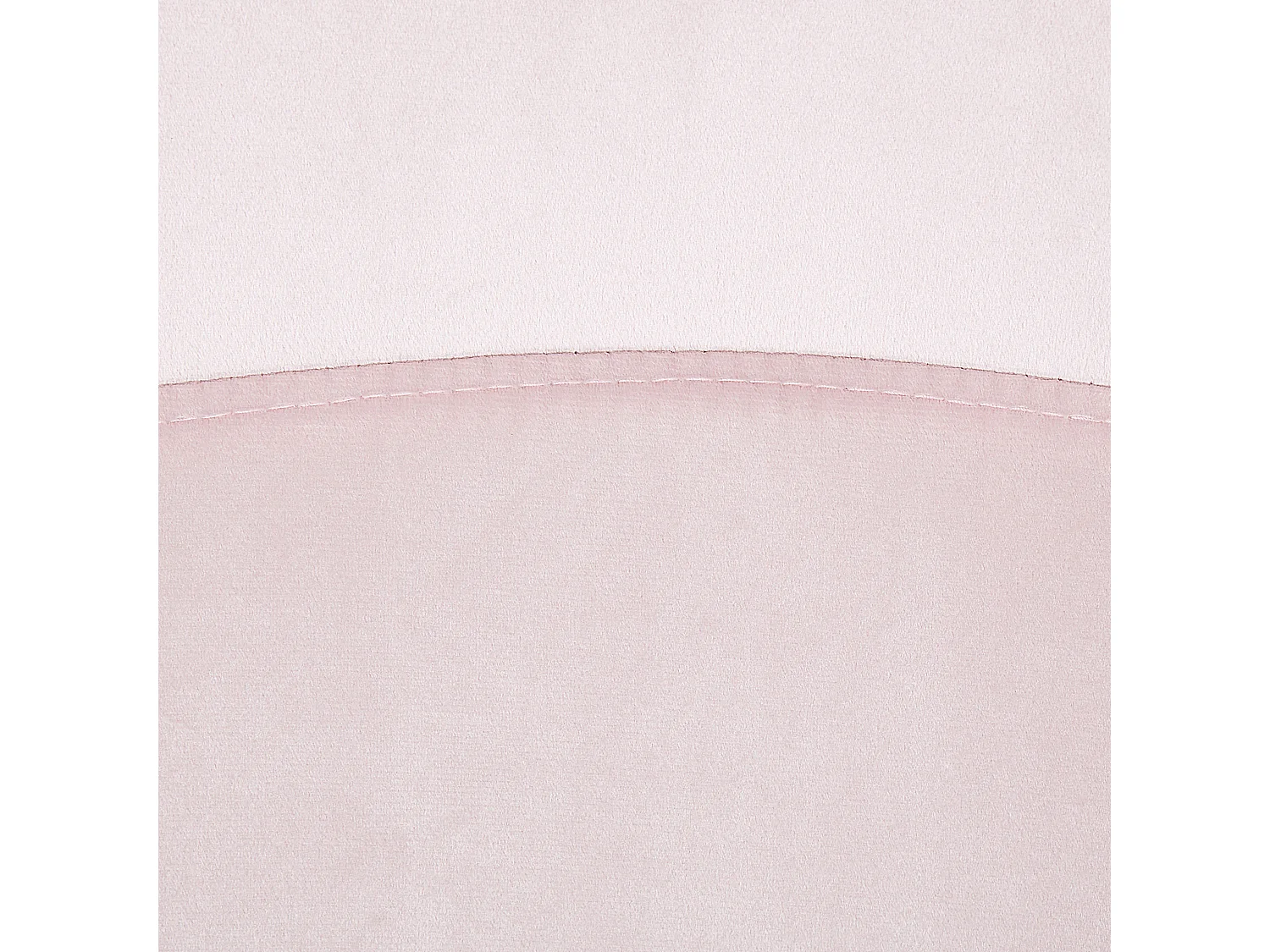 Stilvolles Schaukelsessel mit samtigem Polsterbezug rosa Ellan