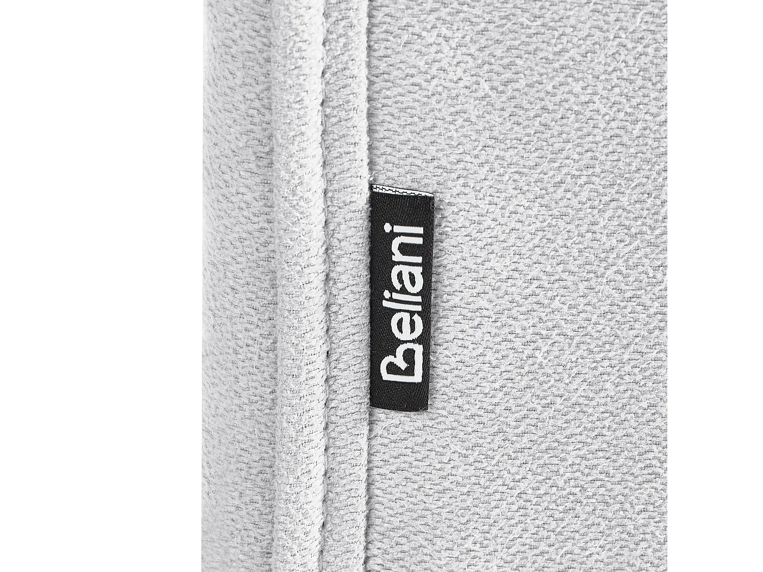 Set di 2 sedie da pranzo SHIRLEY Tessuto Grigio