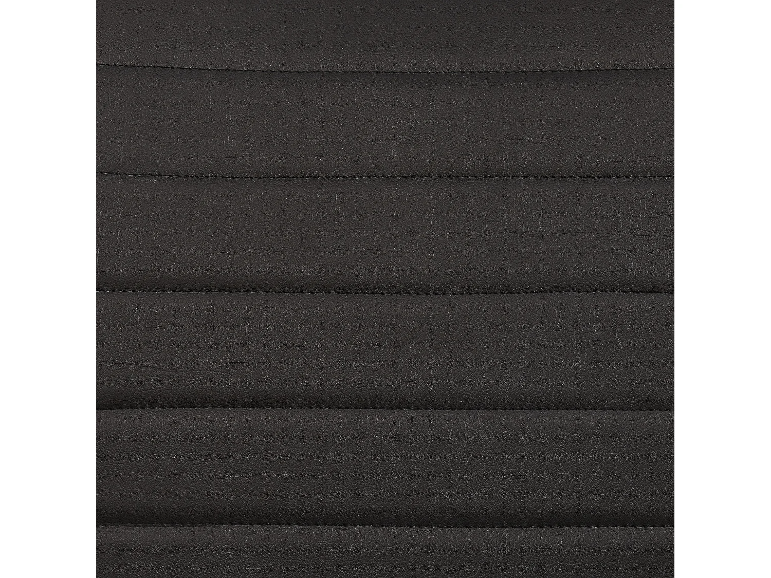 Set van 2 vergaderstoelen BUFORD Kunstleer Zwart