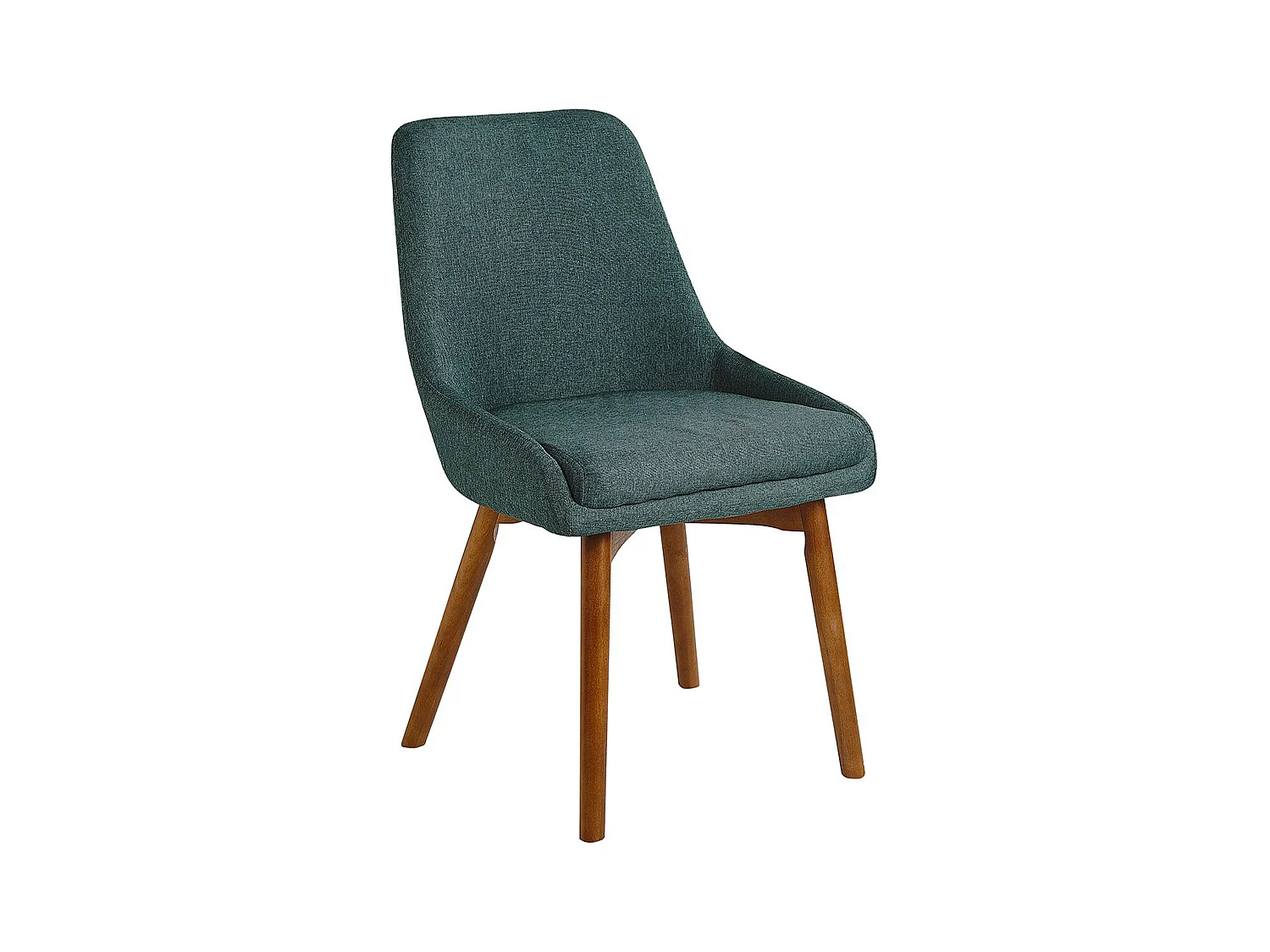 Lot de 2 chaises de salle à manger MELFORT Vert foncé