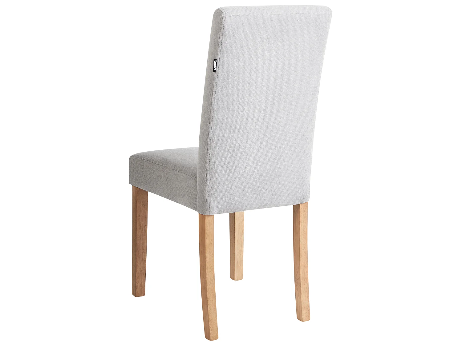 Set van 2 eetkamerstoelen BROADWAY Stof Donkergrijs
