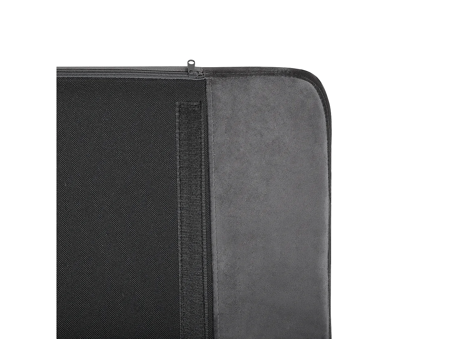 Silla mecedora ARRIE Terciopelo Gris oscuro