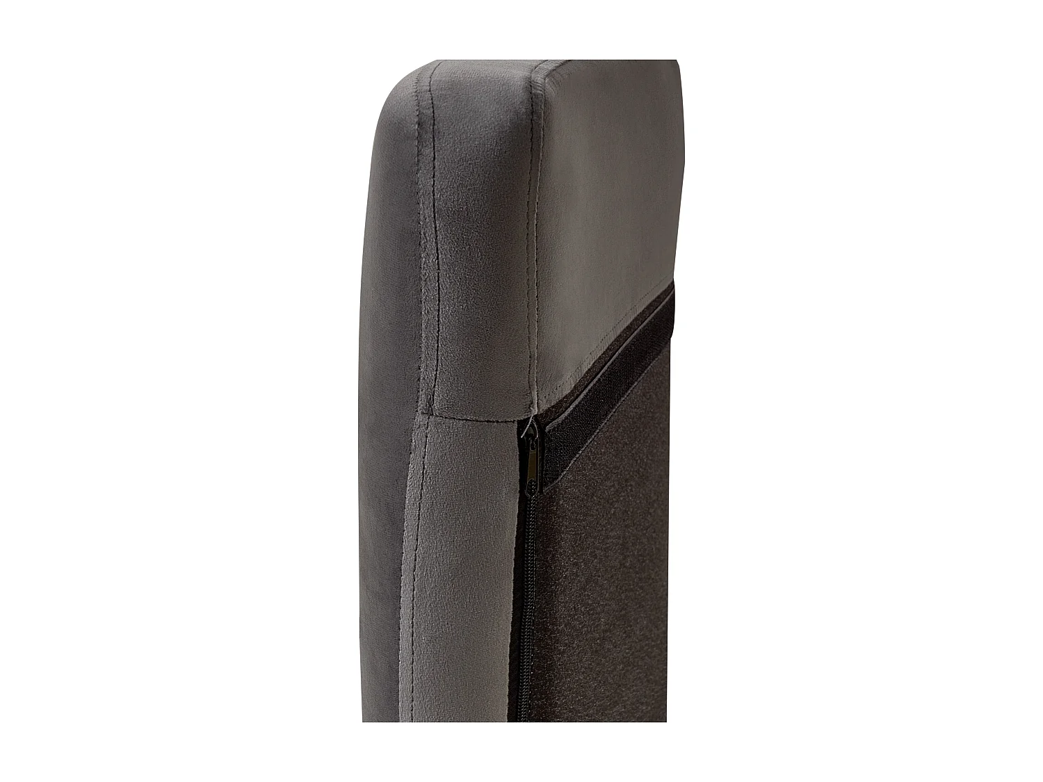 Silla mecedora ARRIE Terciopelo Gris oscuro