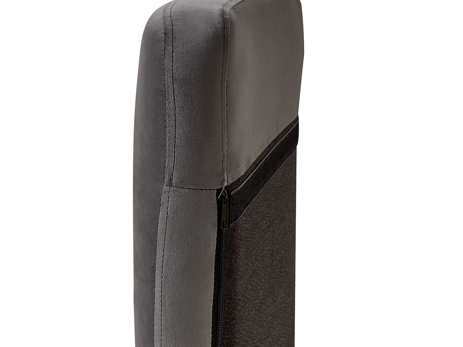 Fauteuil à bascule ARRIE Velours Gris foncé