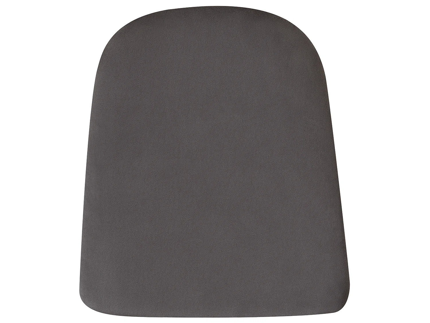 Fauteuil à bascule ARRIE Velours Gris foncé