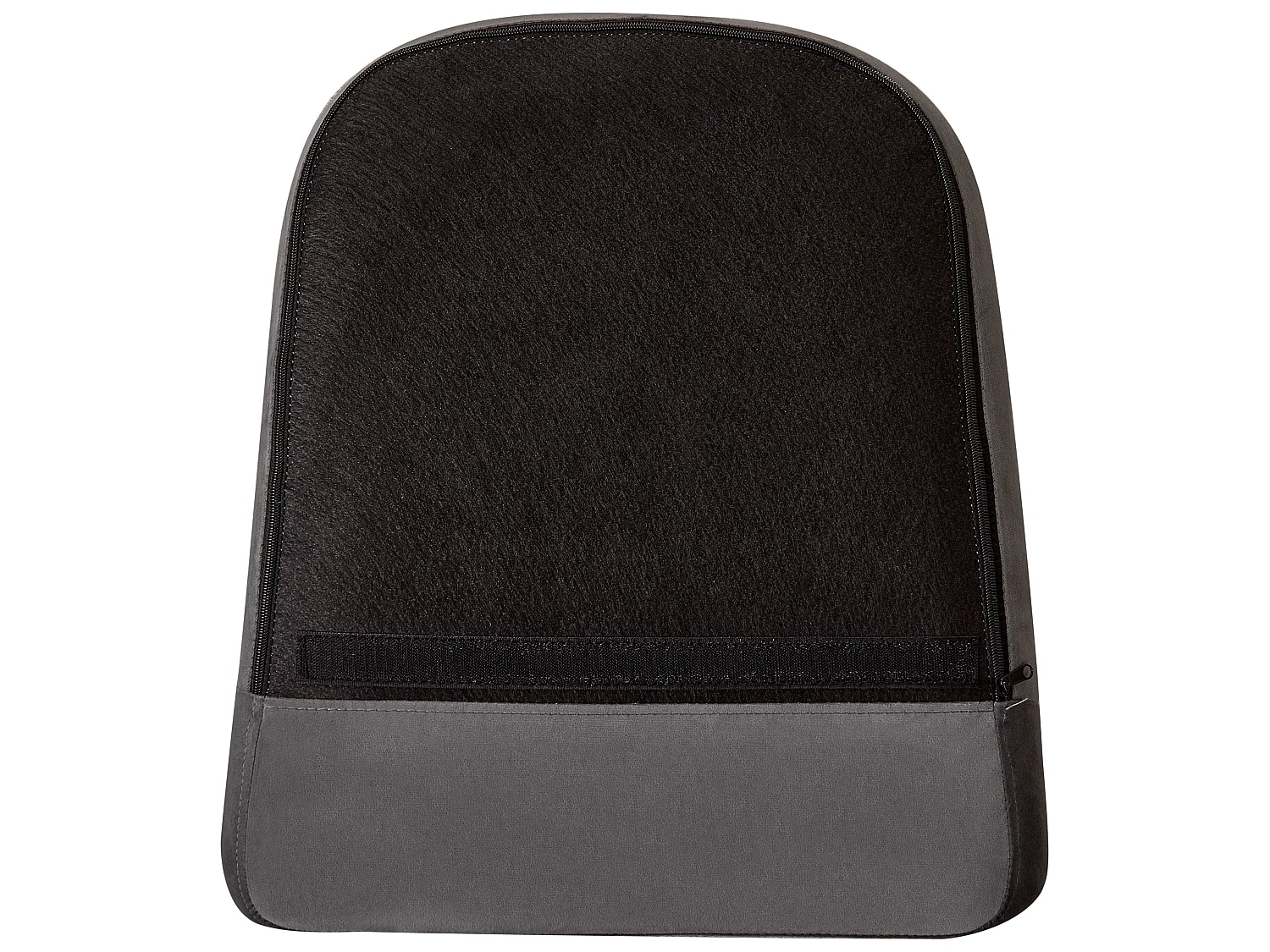 Fauteuil à bascule ARRIE Velours Gris foncé