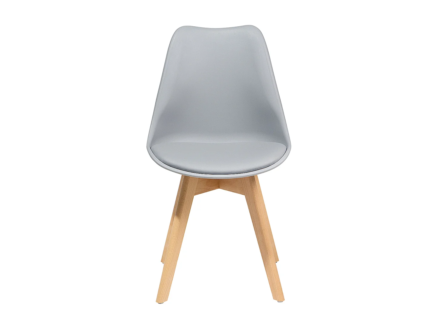 Lot de 2 chaises de salle à manger DAKOTA II Gris