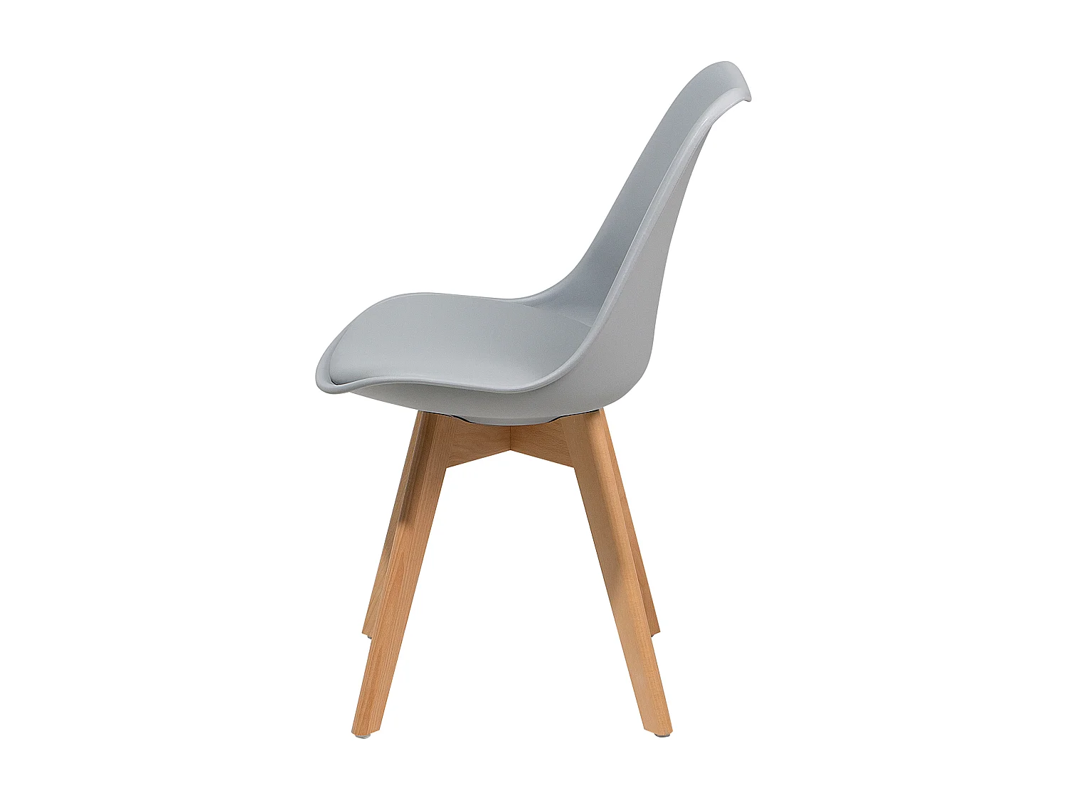 Lot de 2 chaises de salle à manger DAKOTA II Gris