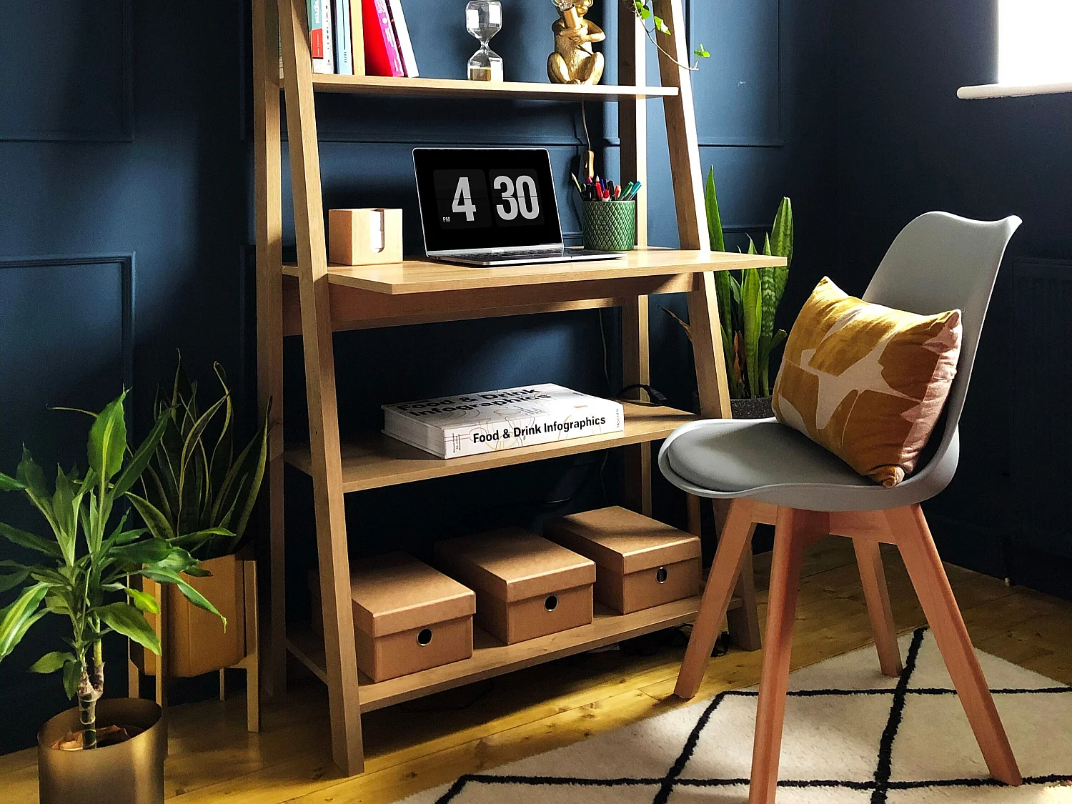 Set van 2 eetkamerstoelen DAKOTA II Grijs