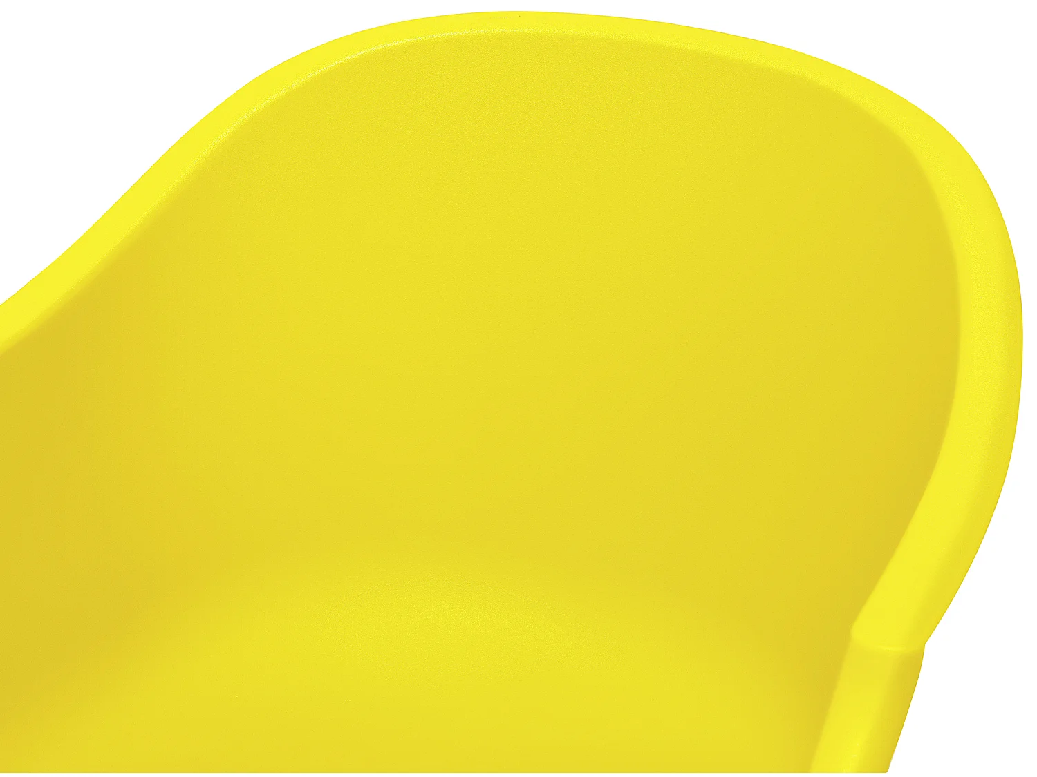 Chaise à bascule jaune HARMONY