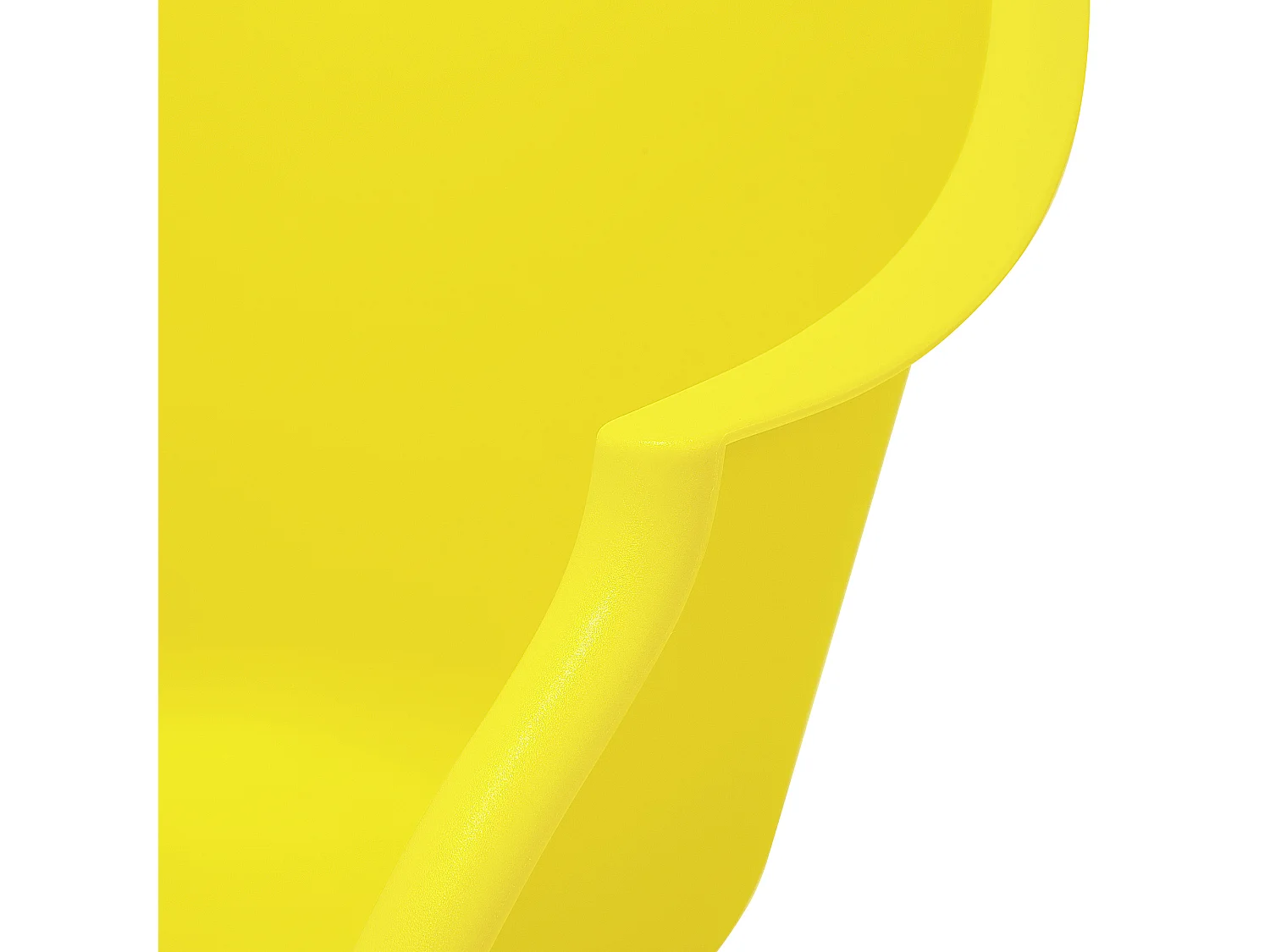 Chaise à bascule jaune HARMONY