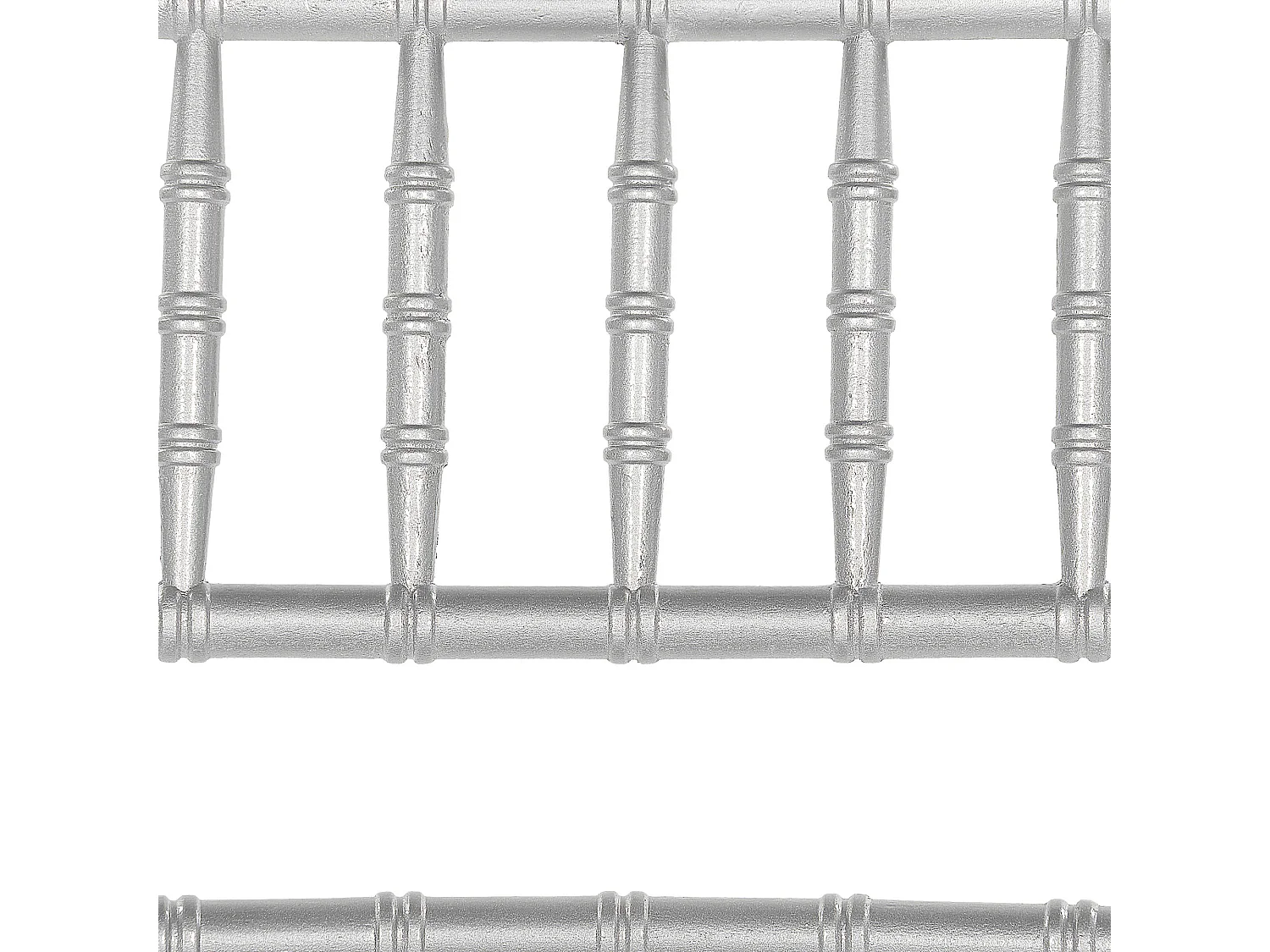 Lot de 4 chaises de salle à manger Pliant MACHIAS Bois de hêtre Argenté