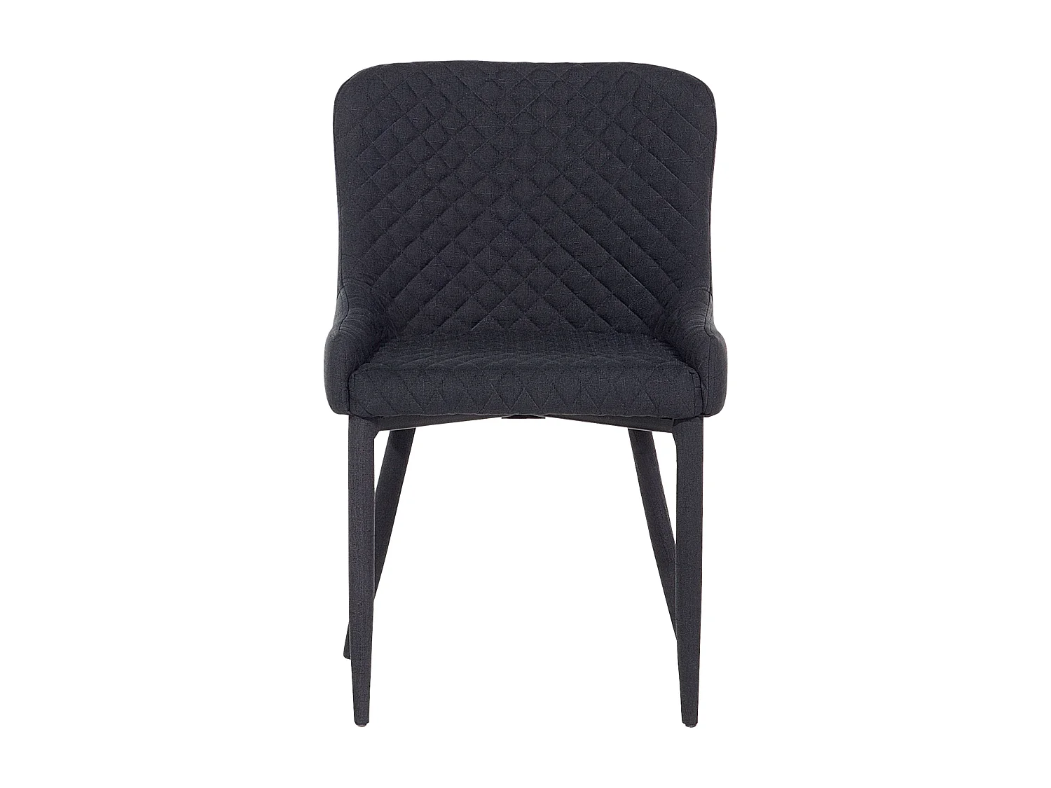 Conjunto de 2 sillas de comedor SOLANO Negro