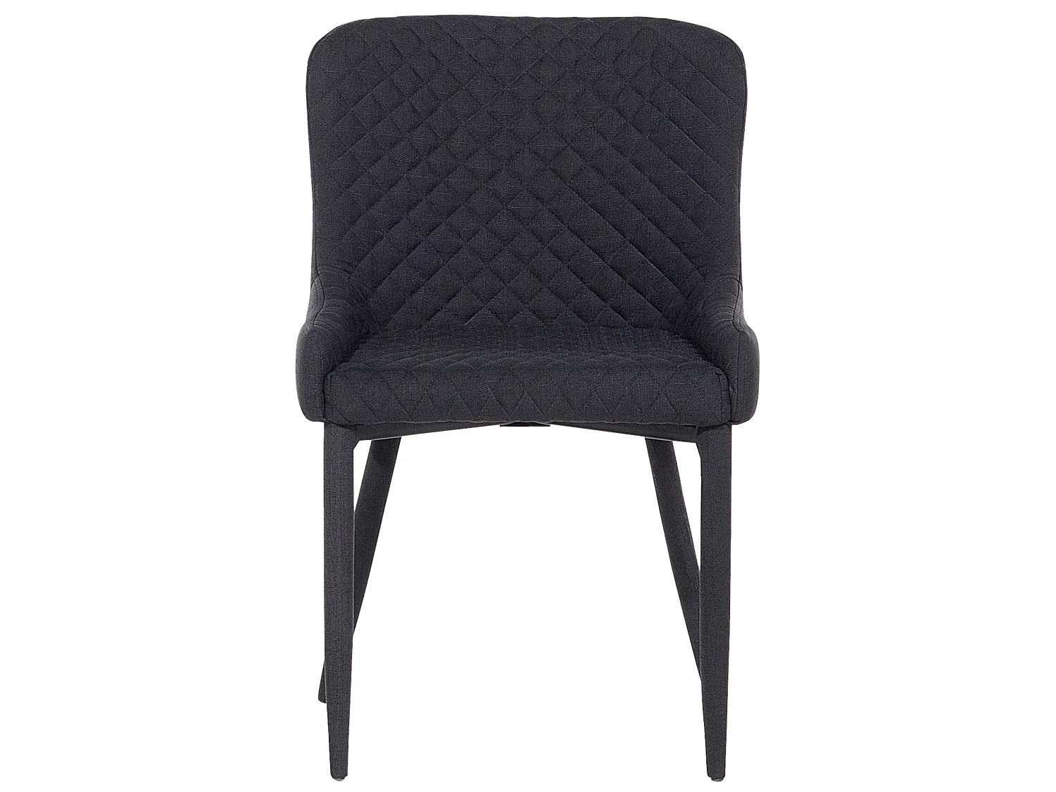 Set van 2 eetkamerstoelen SOLANO Zwart