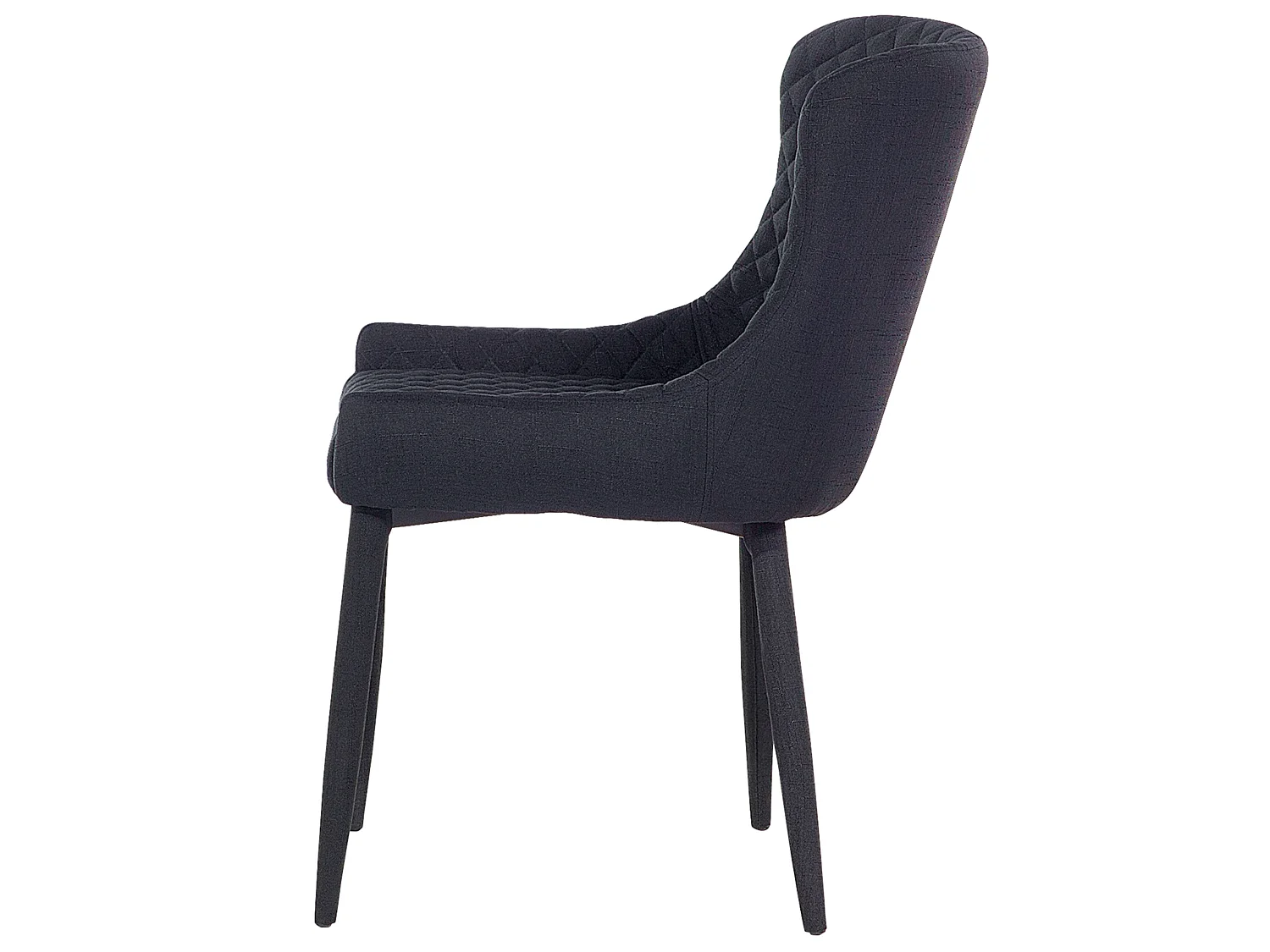 Set van 2 eetkamerstoelen SOLANO Zwart