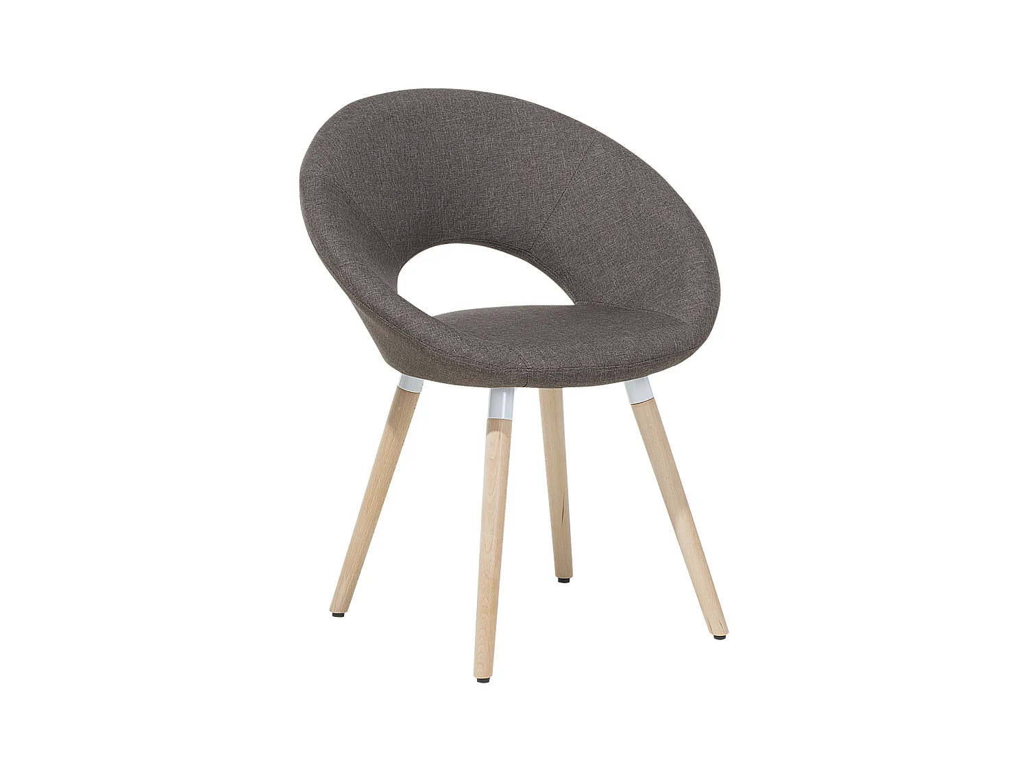 Set van 2 eetkamerstoelen ROSLYN Taupe