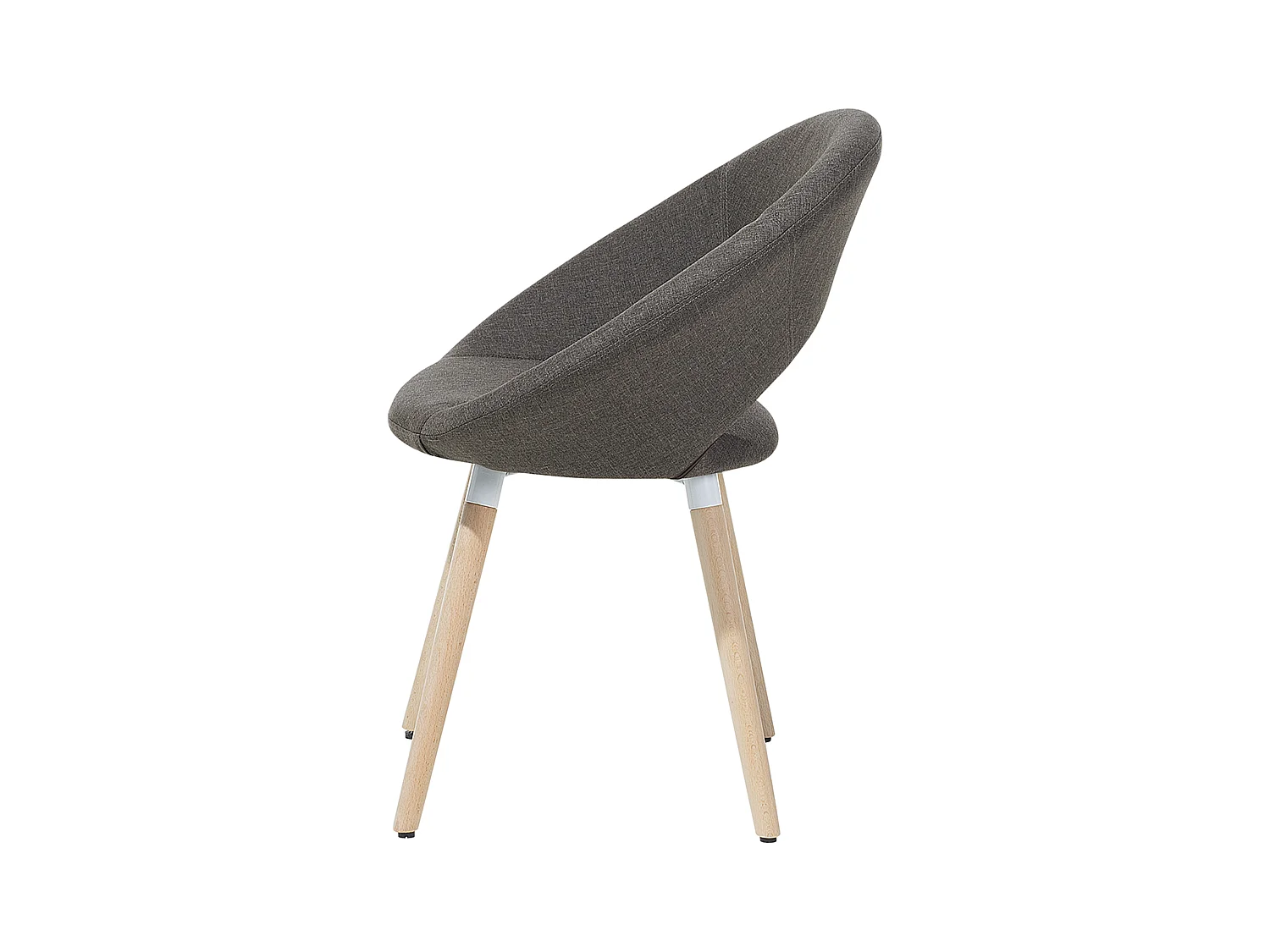 Set van 2 eetkamerstoelen ROSLYN Taupe