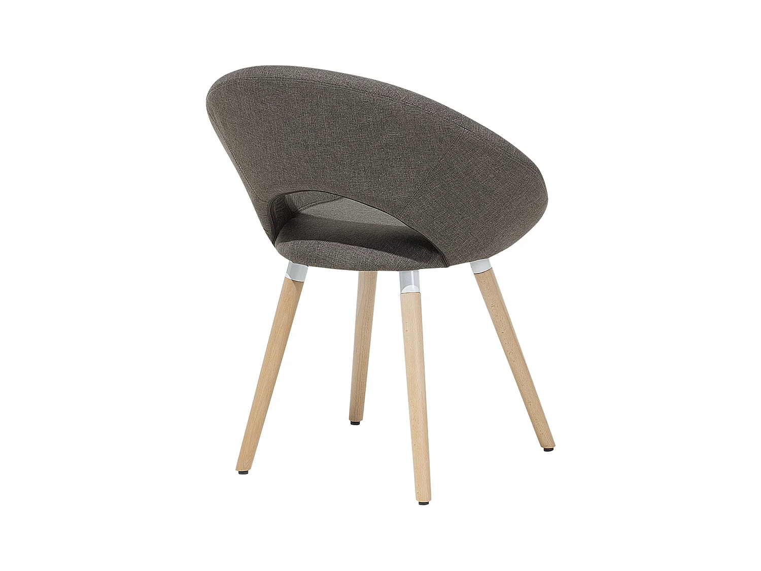 Set van 2 eetkamerstoelen ROSLYN Taupe