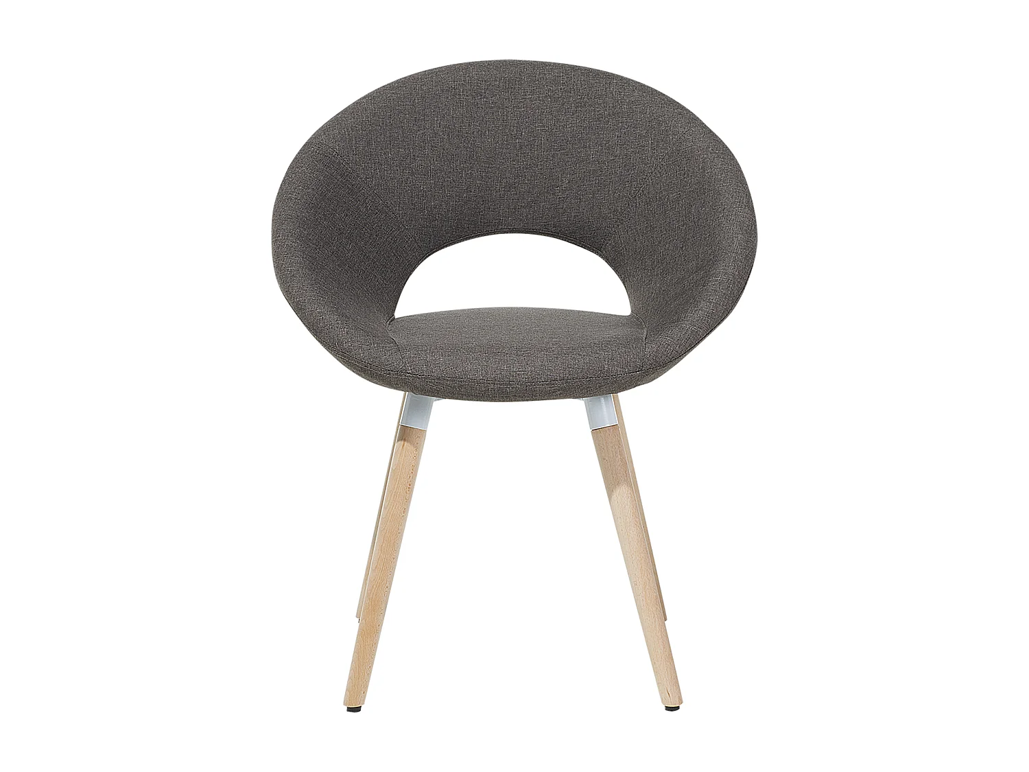 Lot de 2 chaises de salle à manger ROSLYN Taupe