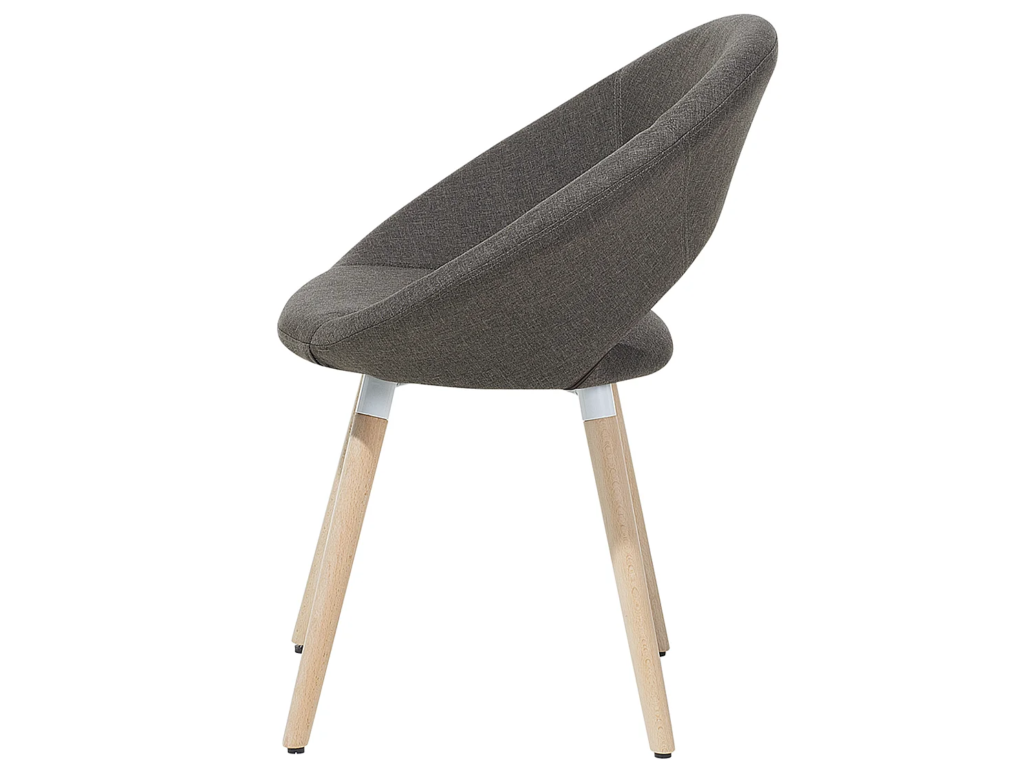 Set van 2 eetkamerstoelen ROSLYN Taupe
