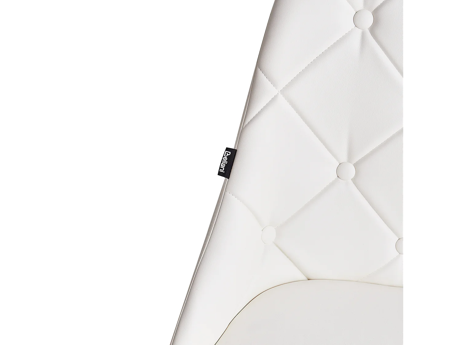 2er Set Kunstleder Esszimmerstuhl Weiß VALERIE