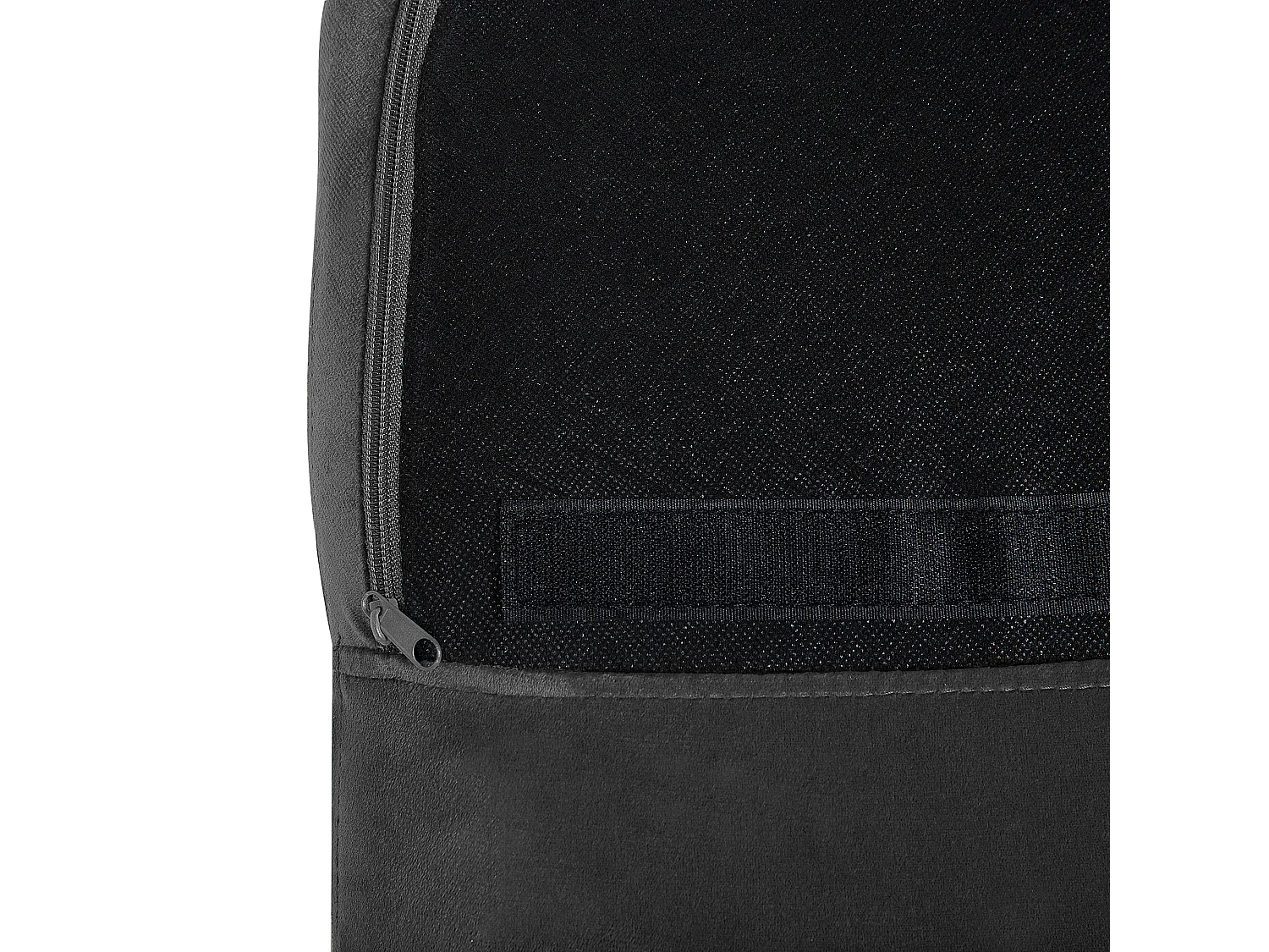 Poltrona a dondolo ELLAN Velluto Grigio scuro