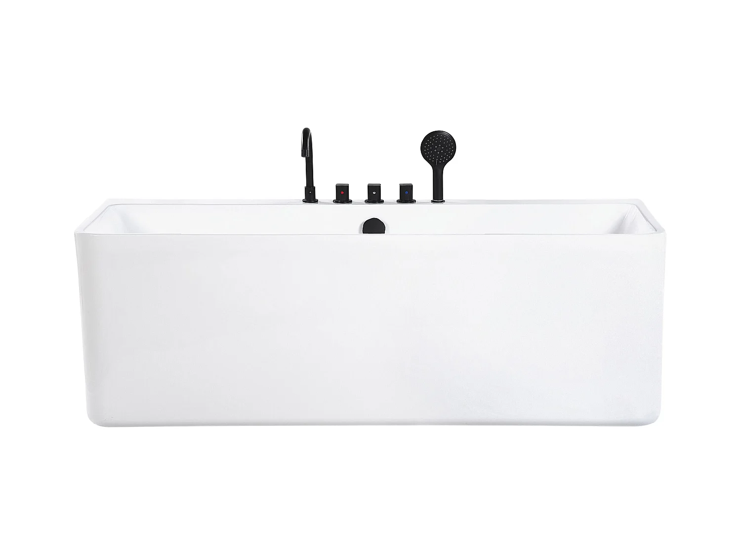 Badewanne QUATRE 170 x 75 cm Weiss