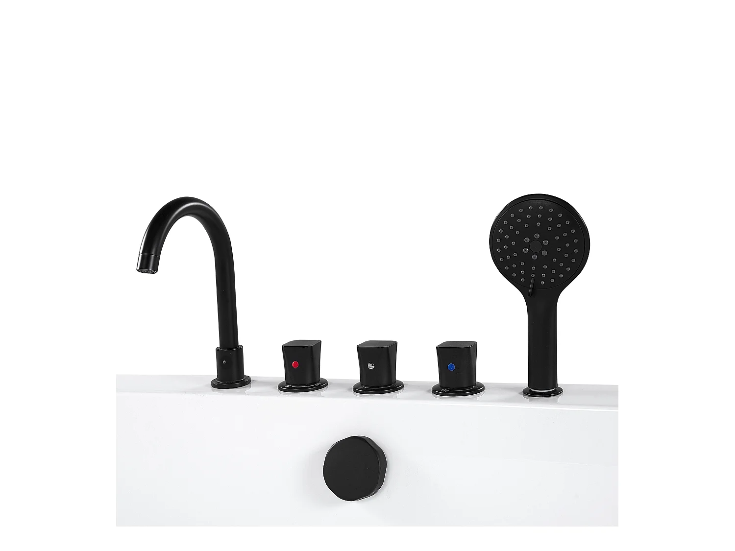 Badewanne QUATRE 170 x 75 cm Weiss