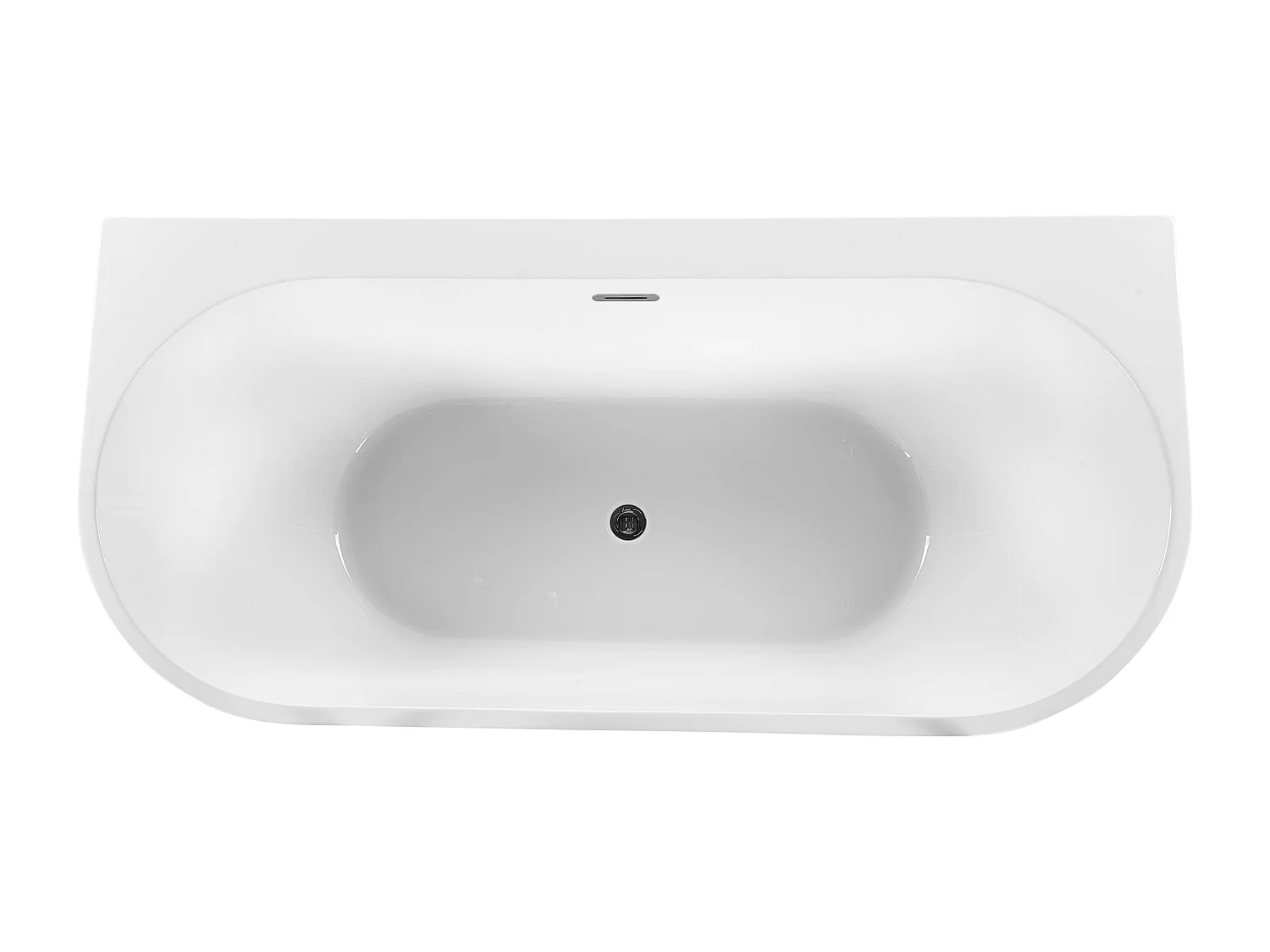 Badewanne HARVEY 170 x 80 cm Weiss