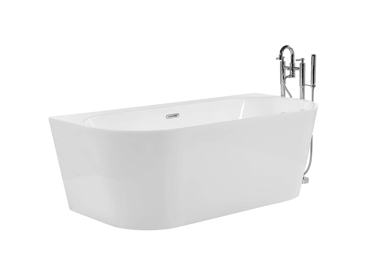 Badkuip HARVEY 170 x 80 cm Wit