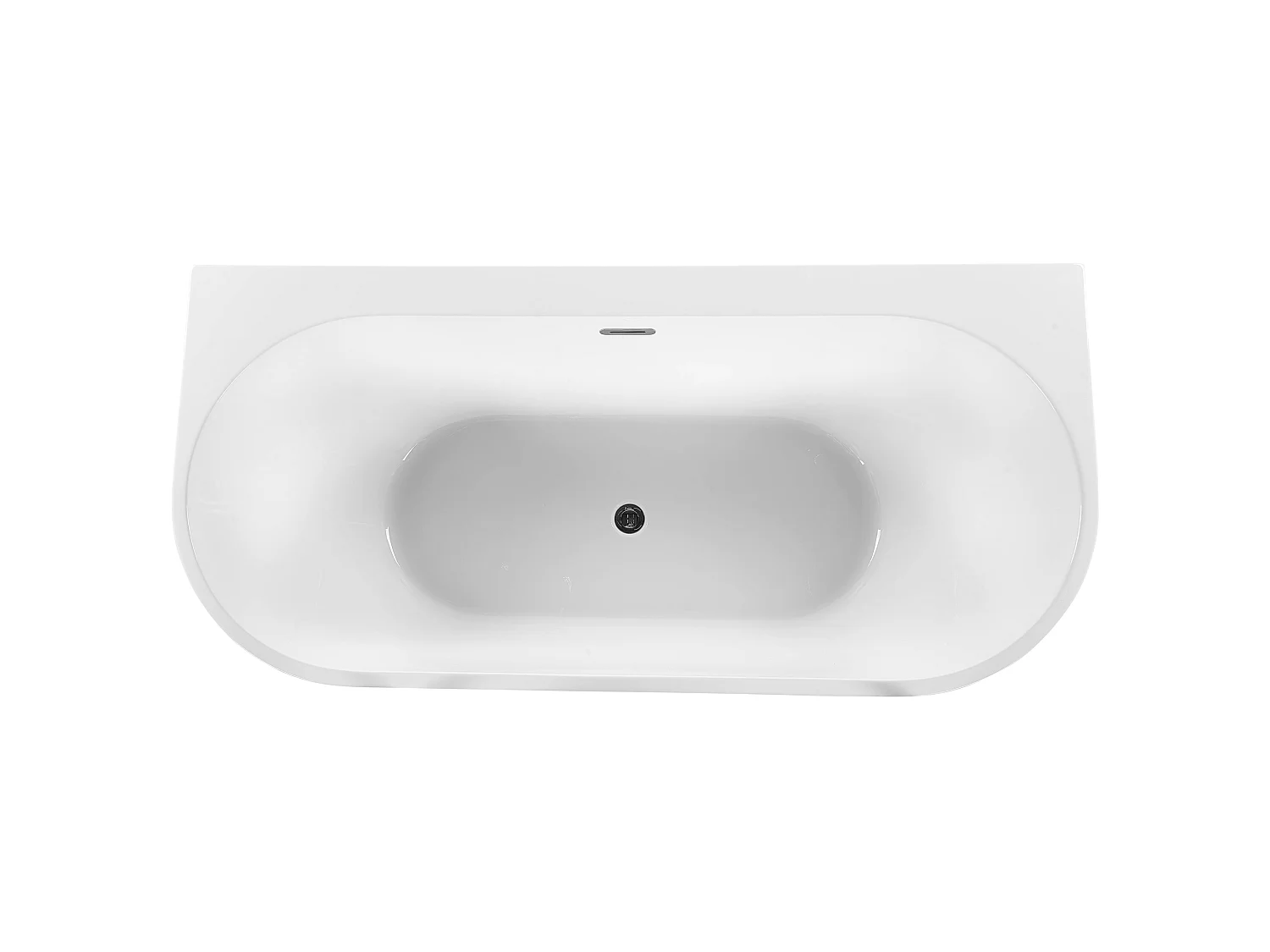 Badkuip HARVEY 170 x 80 cm Wit