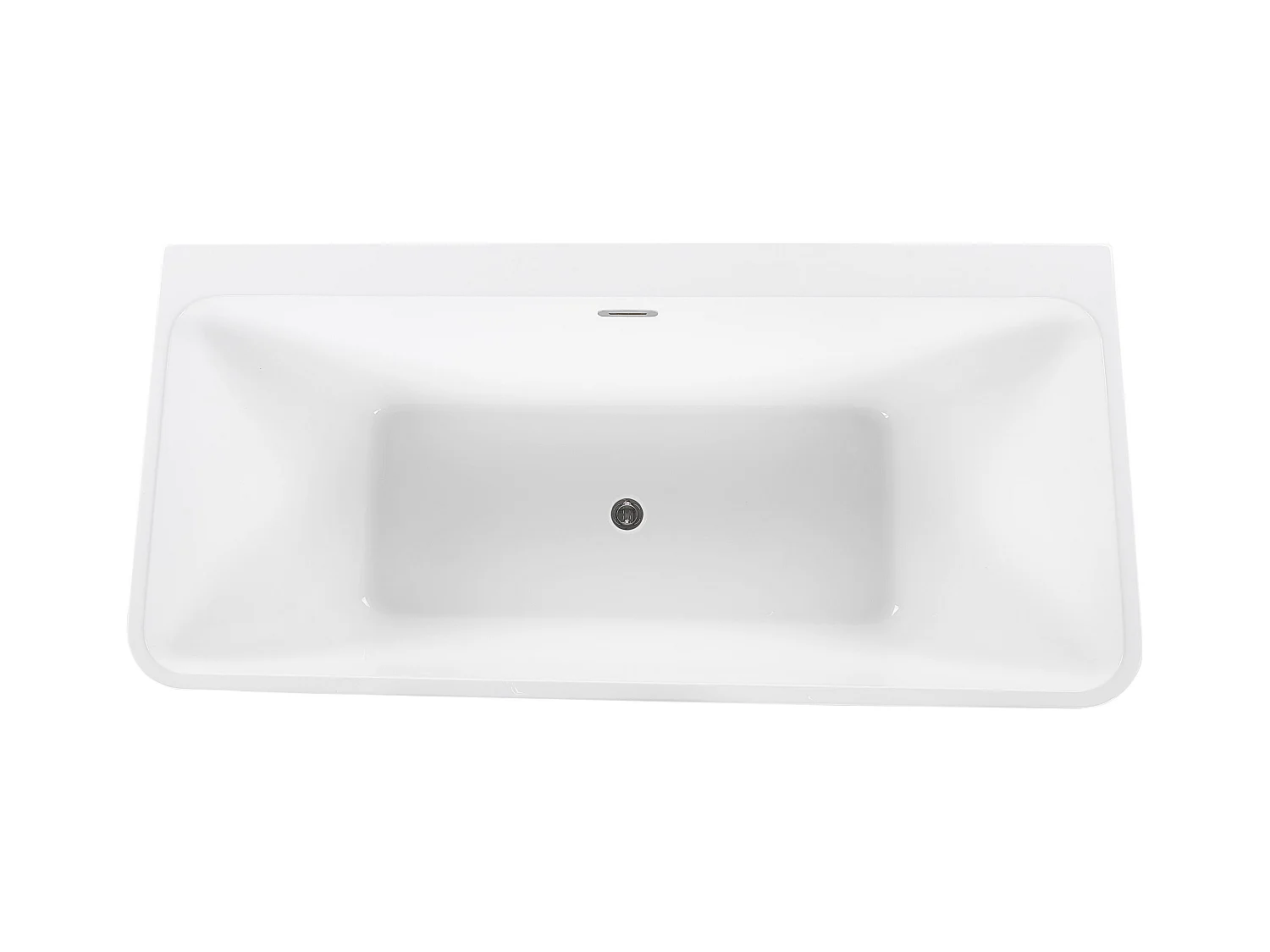 Vasca da bagno HASSEL 170 x 80 cm Bianco